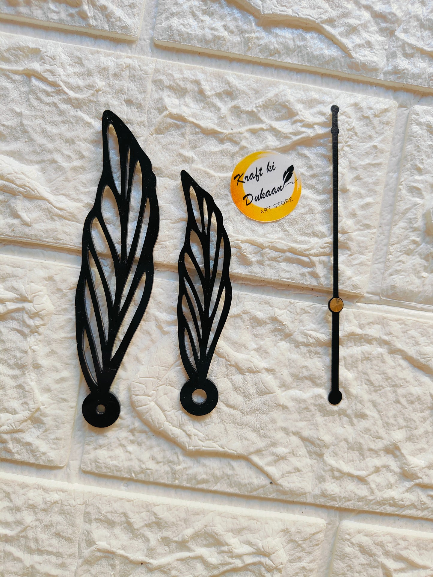 Acrylic Butterfly Clock Hands - A1 - Kraft ki Dukaan