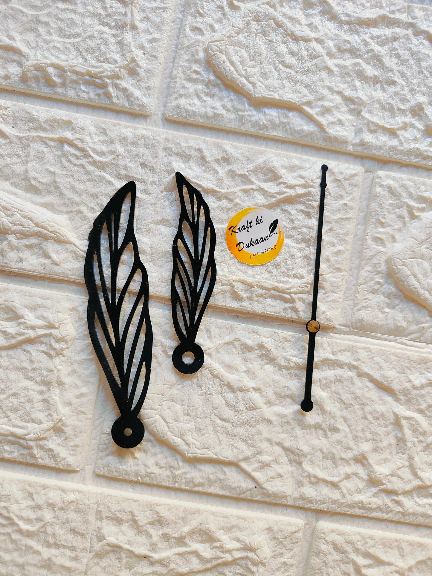 Acrylic Butterfly Clock Hands - A1 - Kraft ki Dukaan