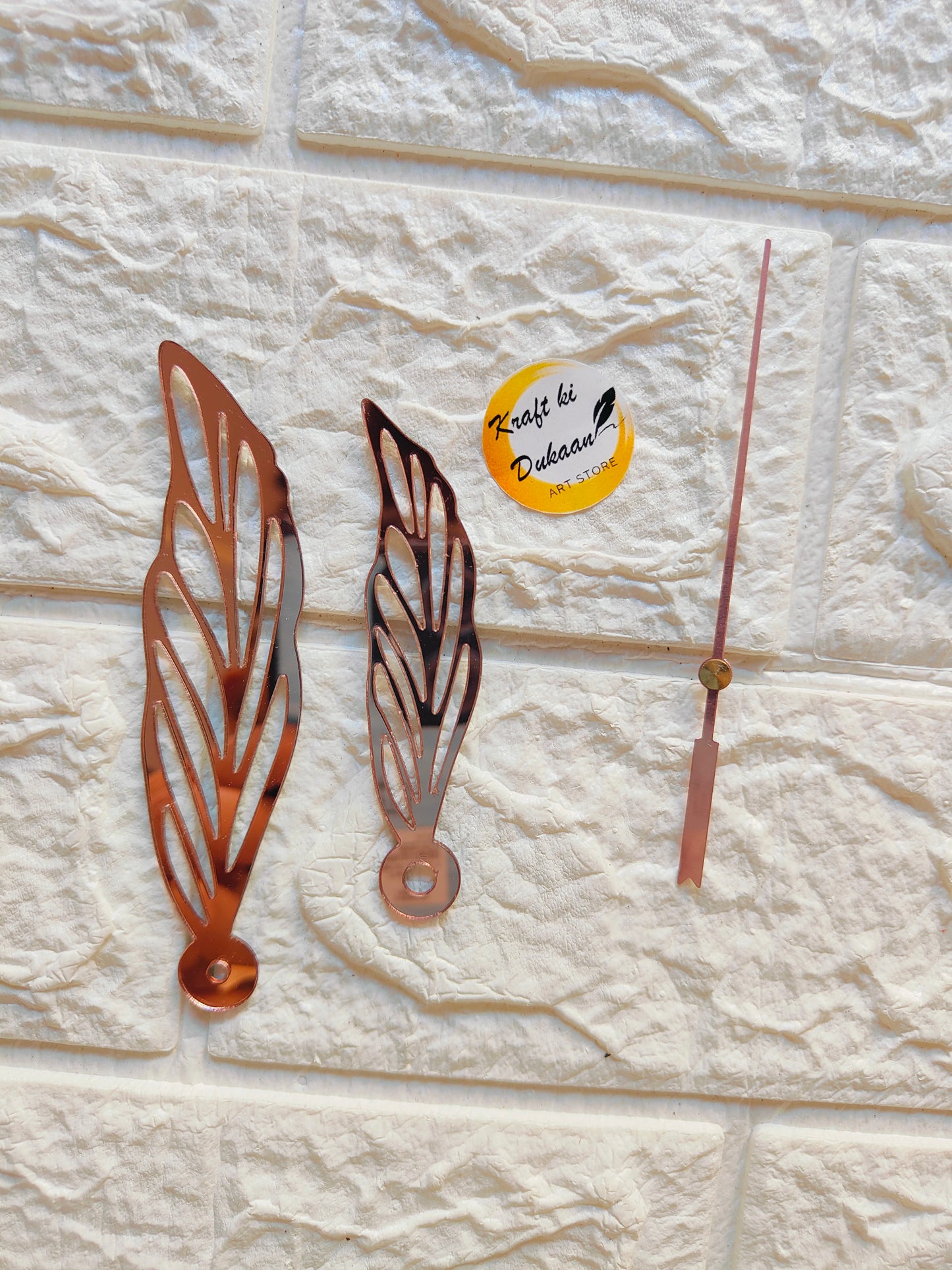 Acrylic Butterfly Clock Hands - A1 - Kraft ki Dukaan
