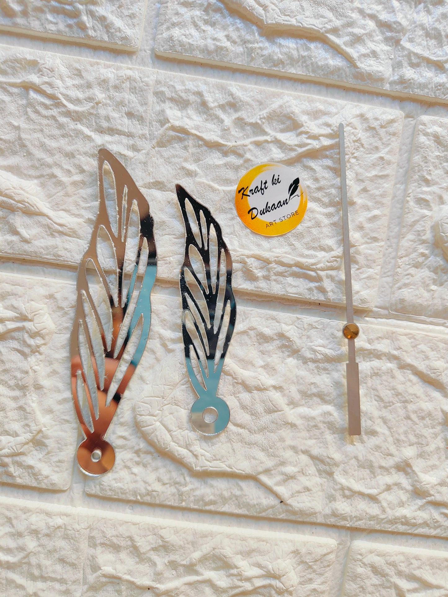 Acrylic Butterfly Clock Hands - A1 - Kraft ki Dukaan