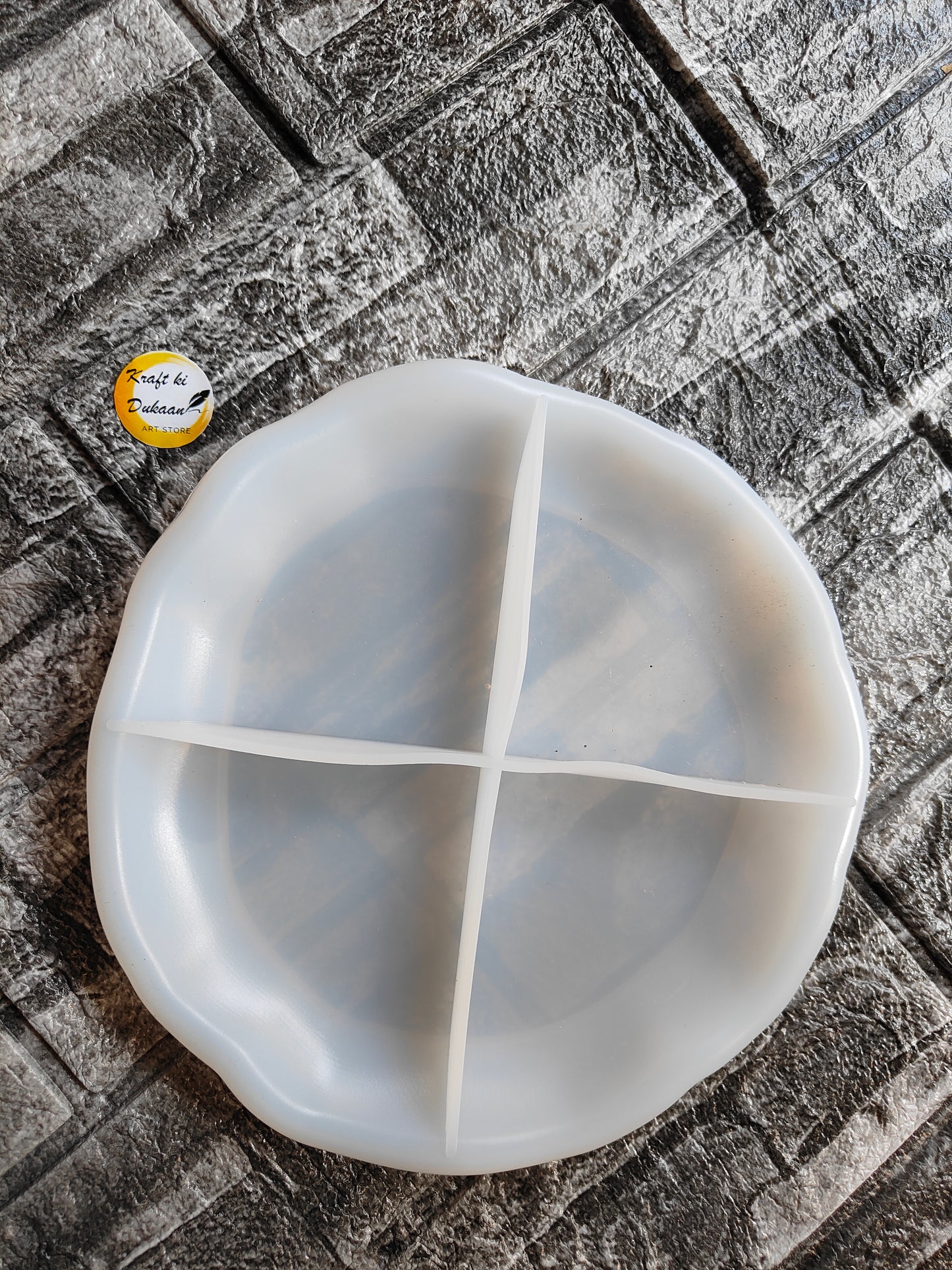 8" Plate Mould - Kraft ki Dukaan