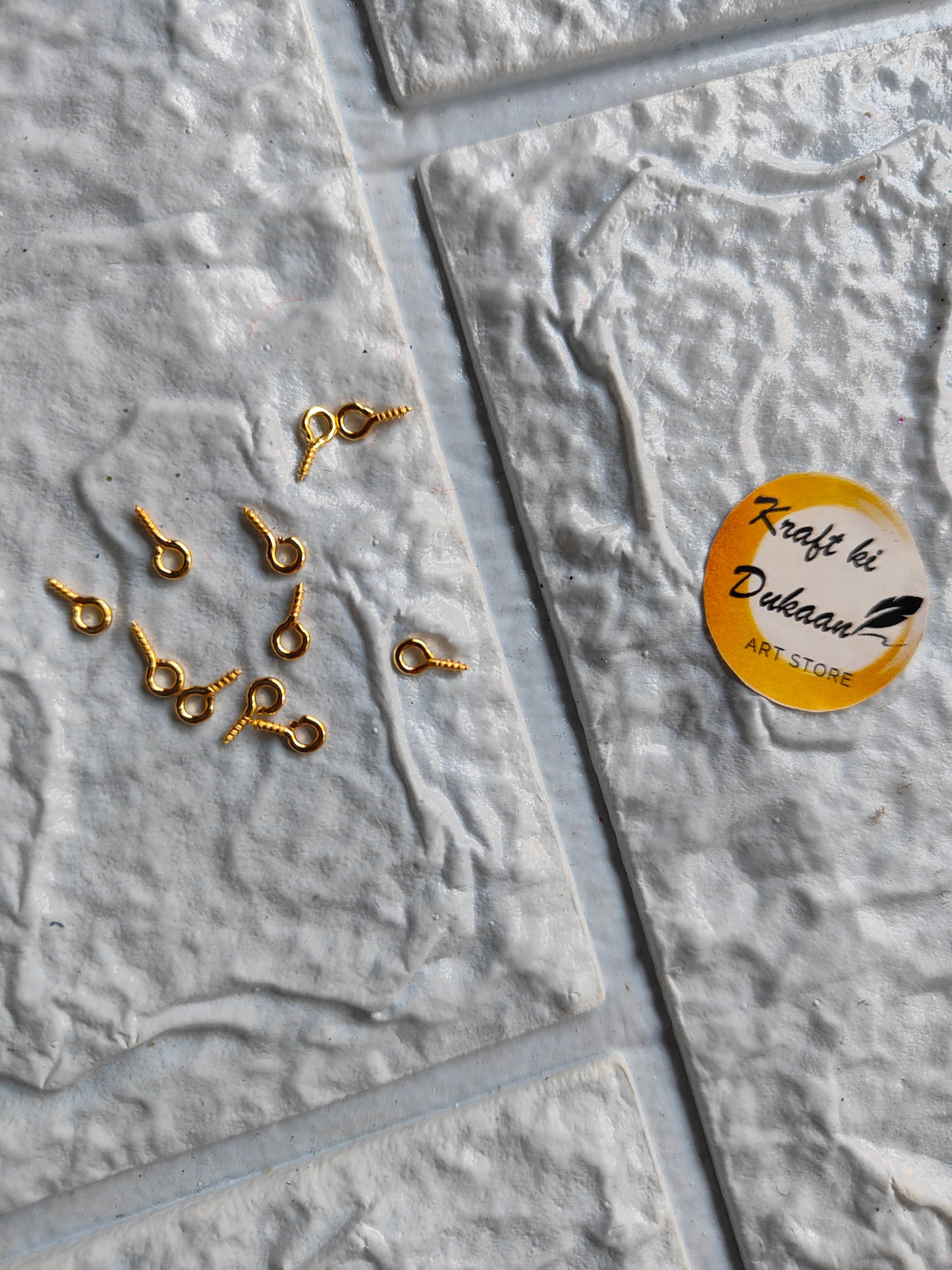 Eye Screw Hooks Small - Kraft ki Dukaan