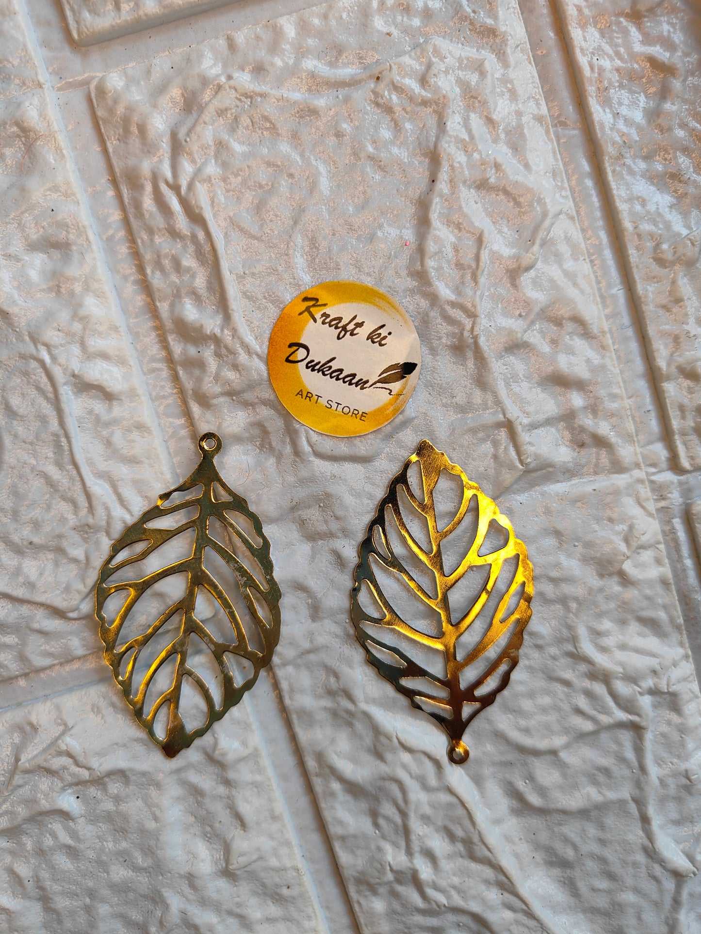 Metal Leaf A2 Pack of 50 - Kraft ki Dukaan