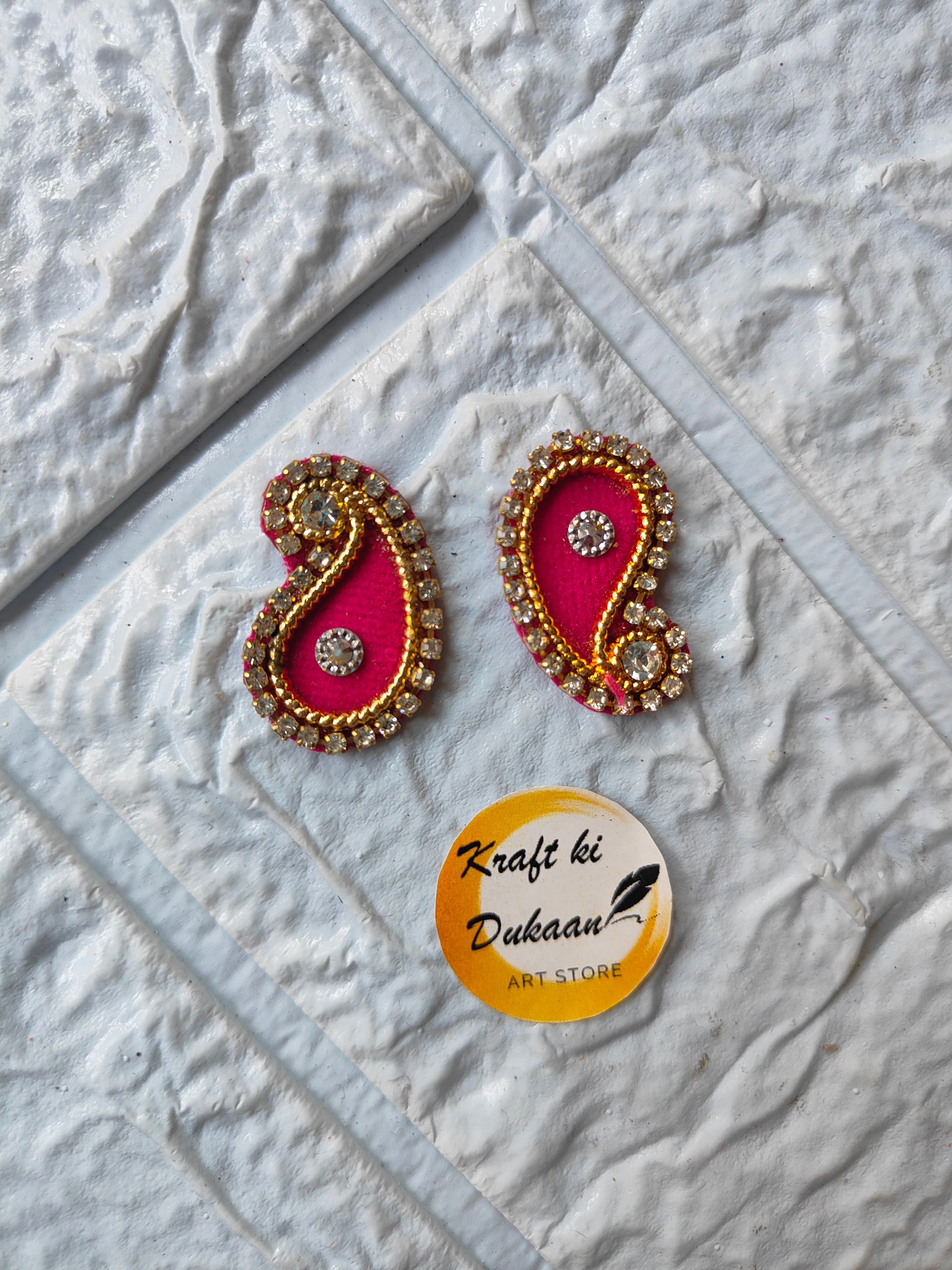 Kundan Patch Booti Pack of 50 - Kraft ki Dukaan