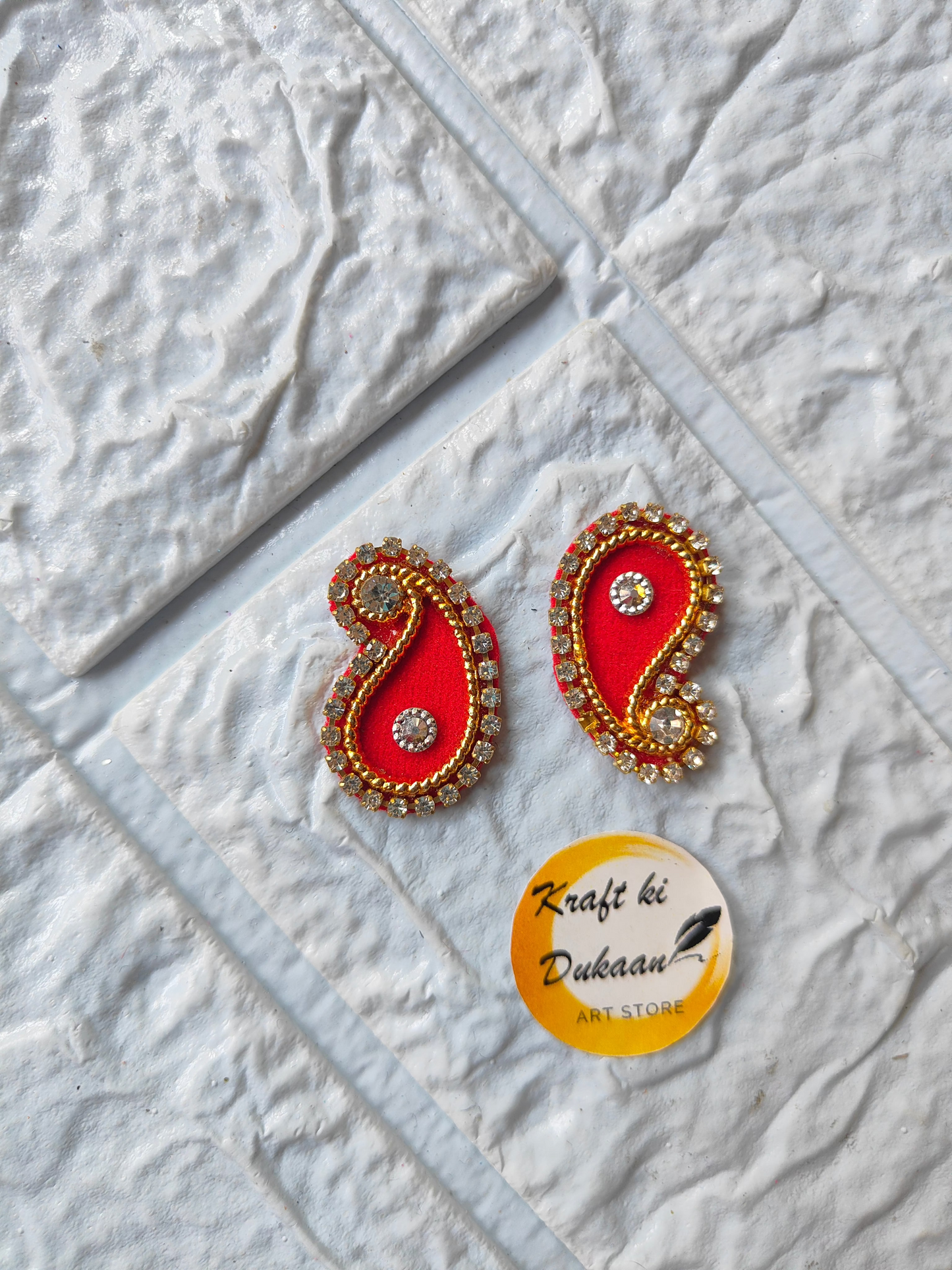 Kundan Patch Booti Pack of 50 - Kraft ki Dukaan