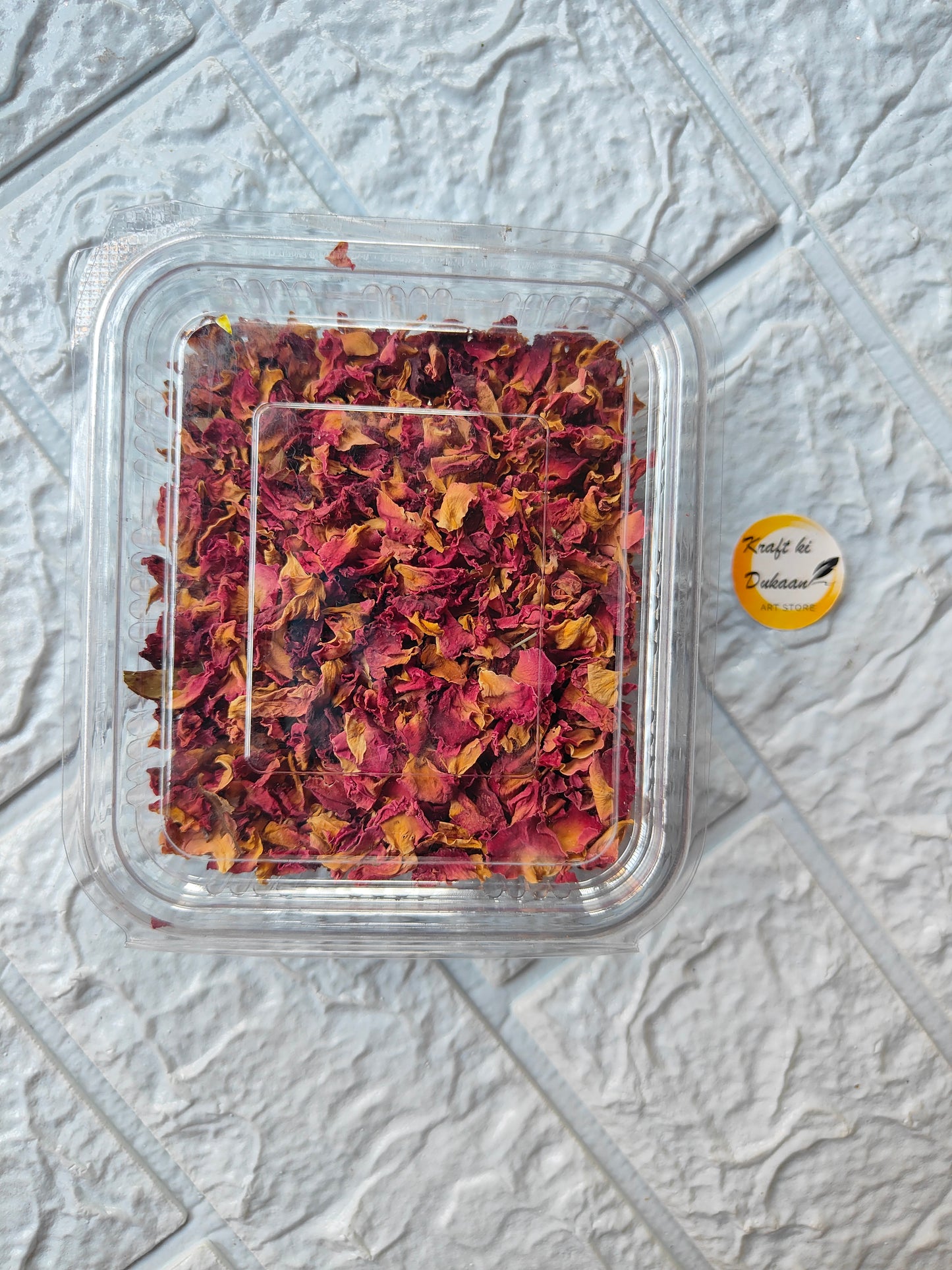 Dry Rose Petal Box - Kraft ki Dukaan