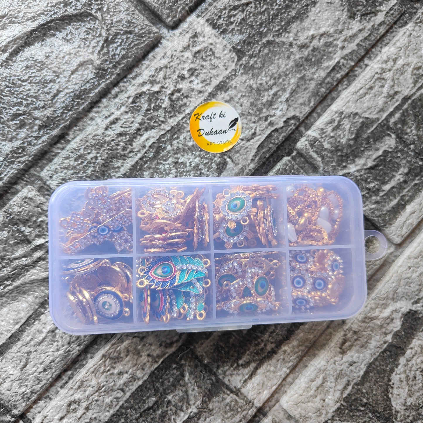 Metal Charms Pendant Box - Kraft ki Dukaan