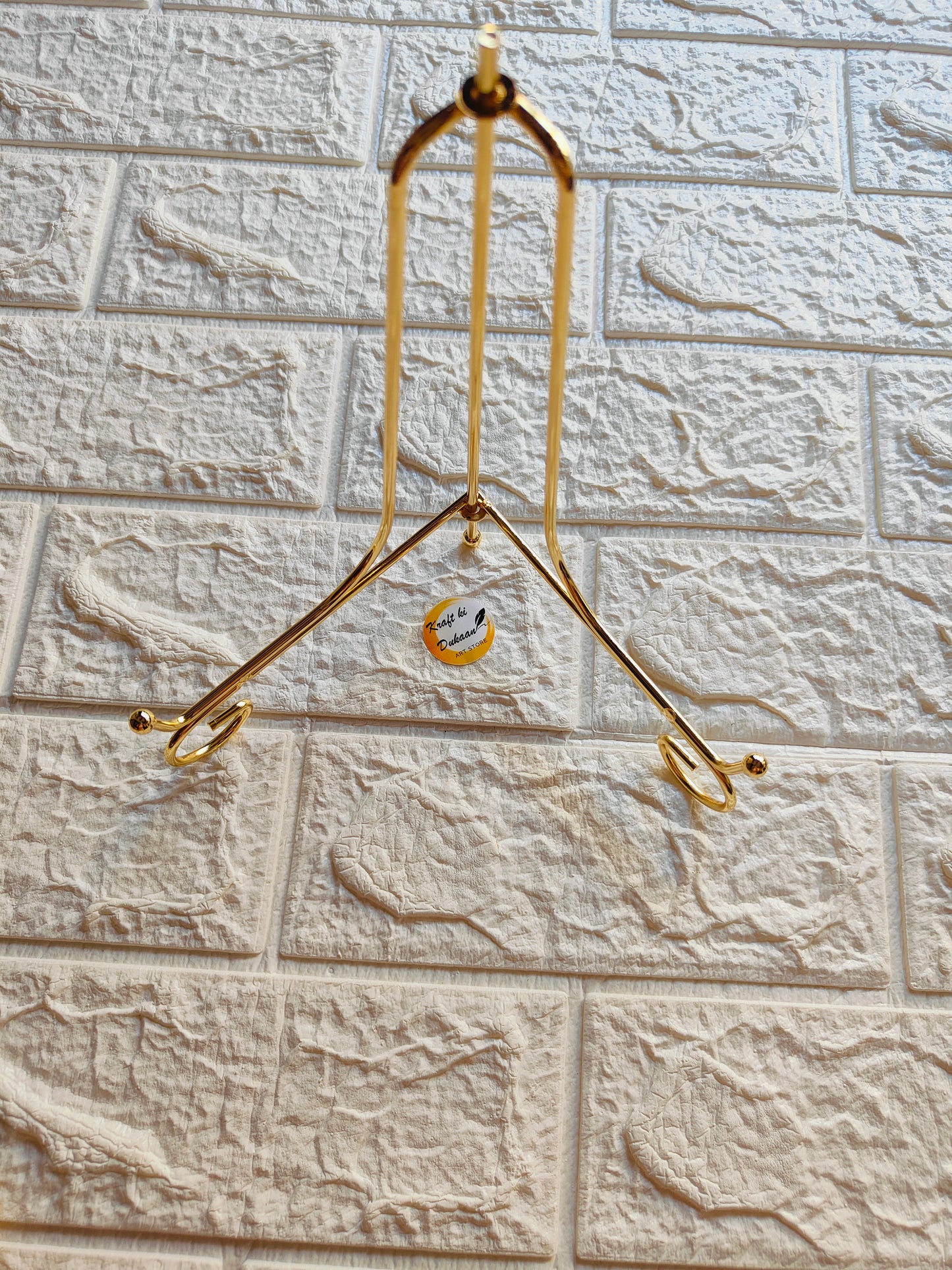 Golden Metal Stand foldable - Kraft ki Dukaan