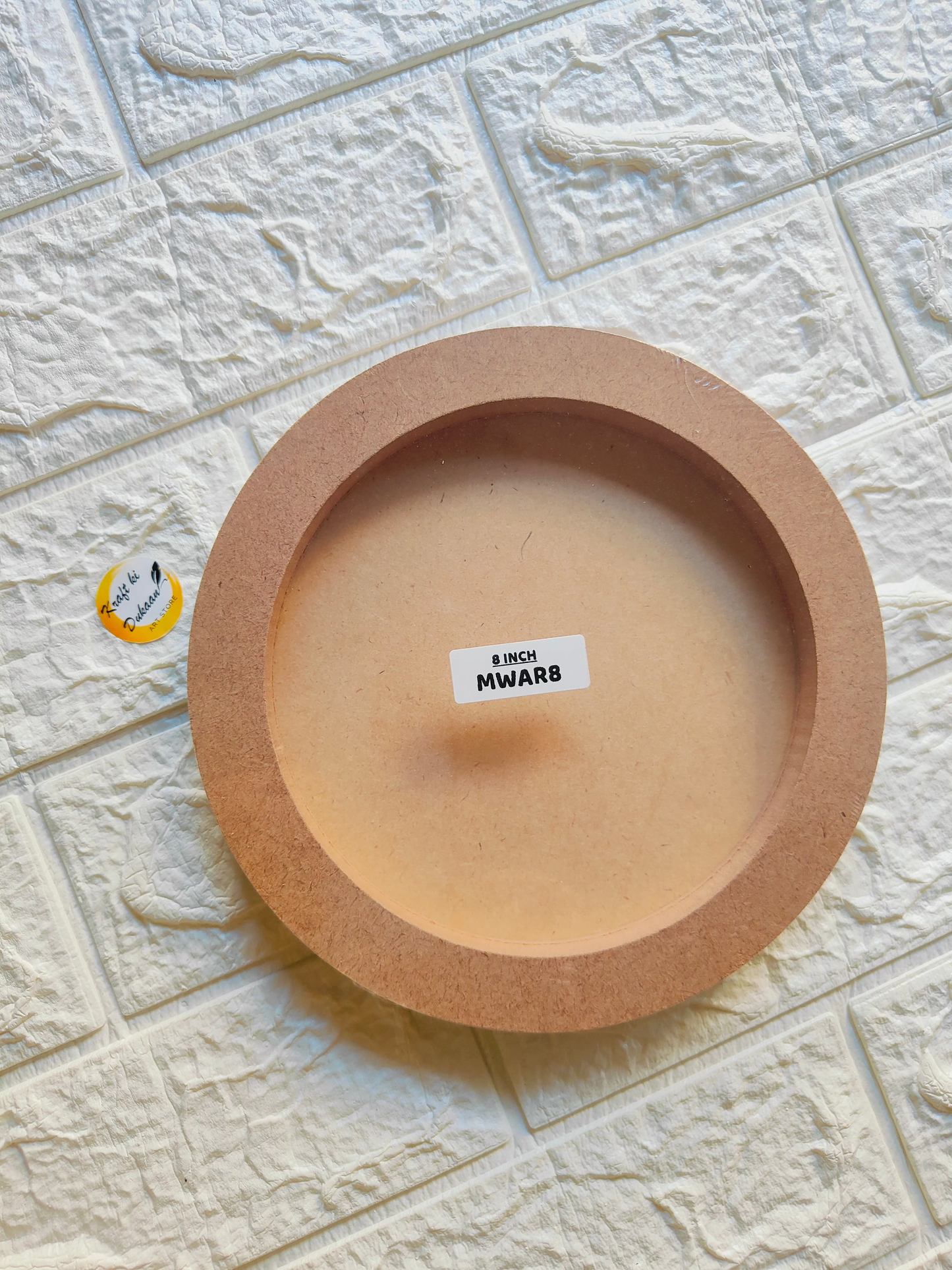 MDF Round Wall Mural - Kraft ki Dukaan