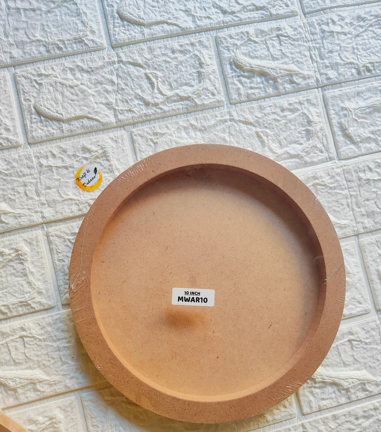 MDF Round Wall Mural - Kraft ki Dukaan