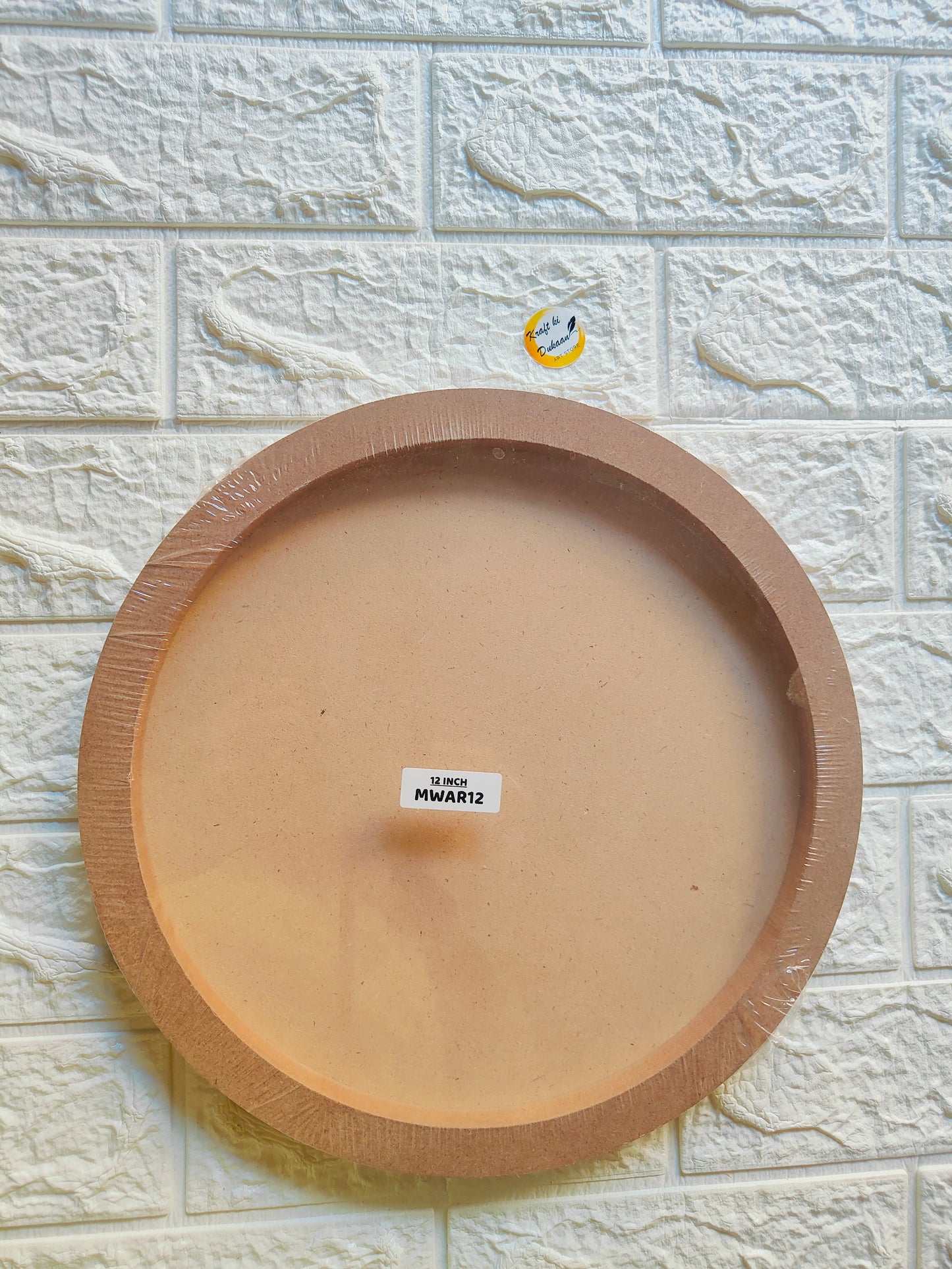 MDF Round Wall Mural - Kraft ki Dukaan