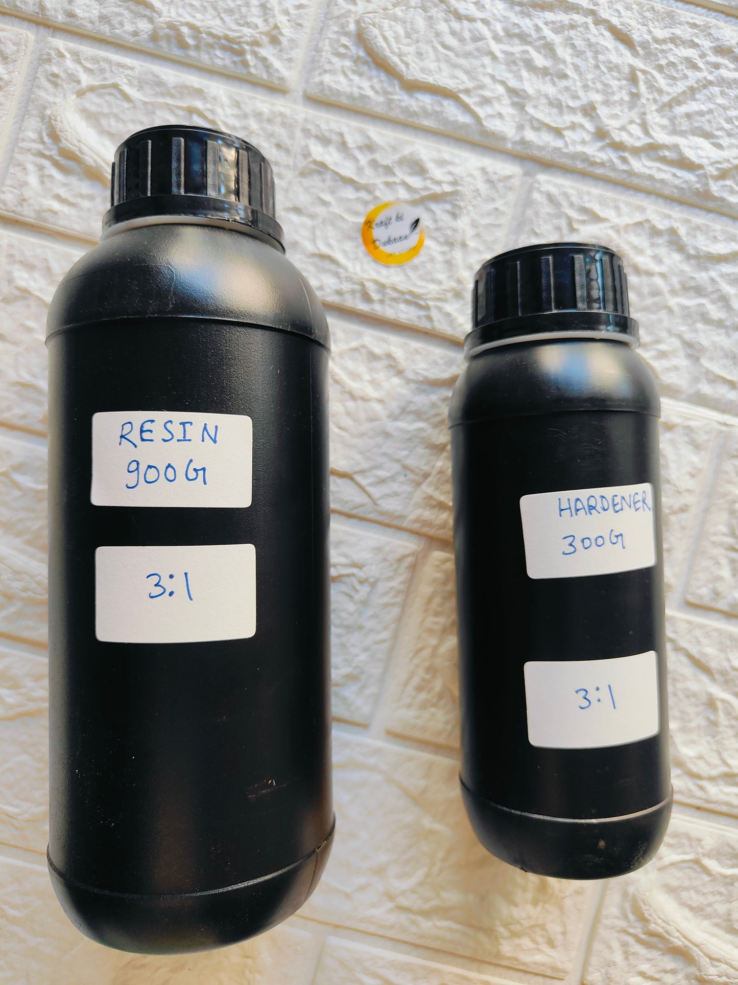 Epoxy Resin and Hardener Set 3:1 1.2KG - Kraft ki Dukaan