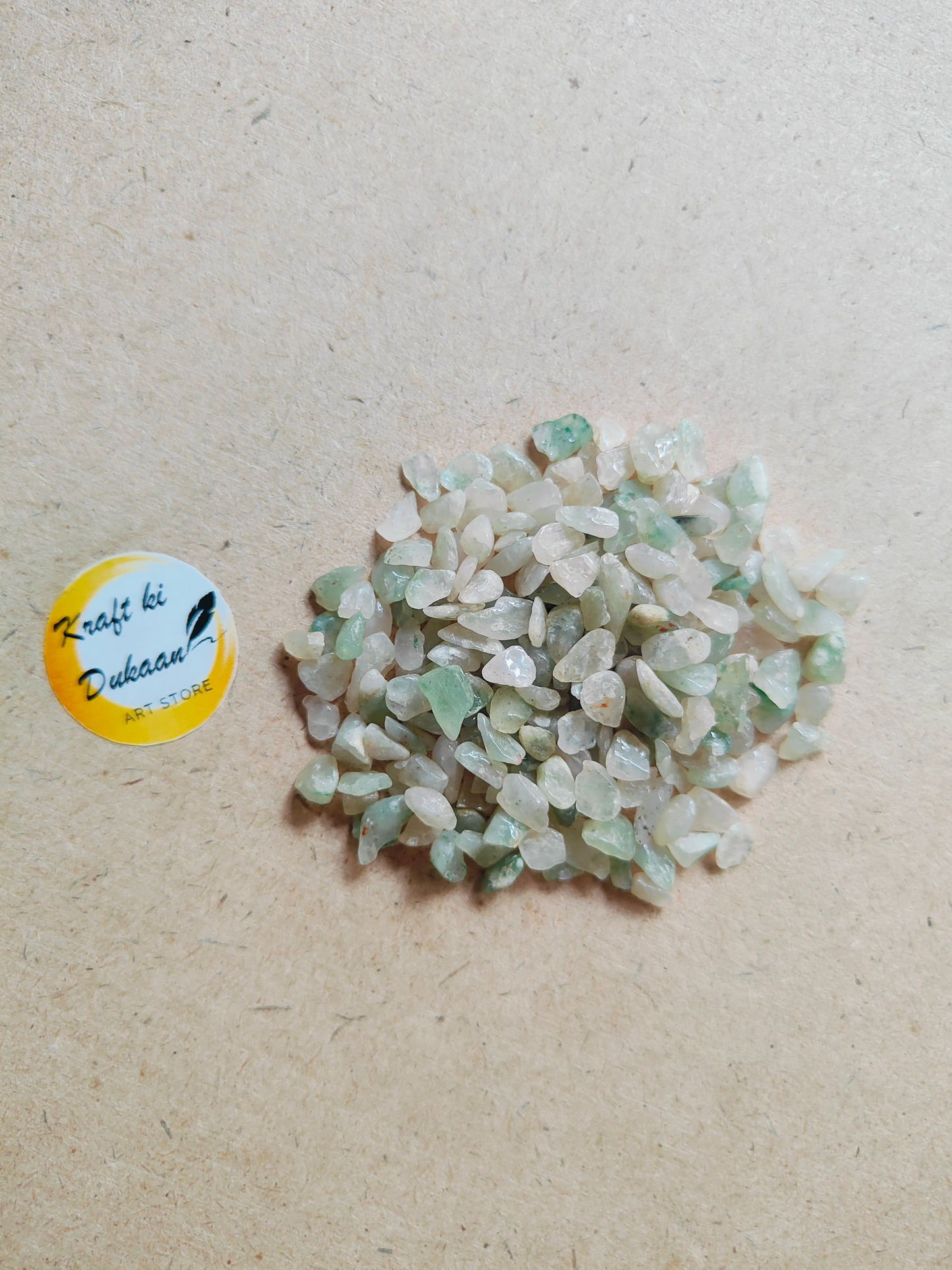 Natural Green Aventurine Stones - Kraft ki Dukaan