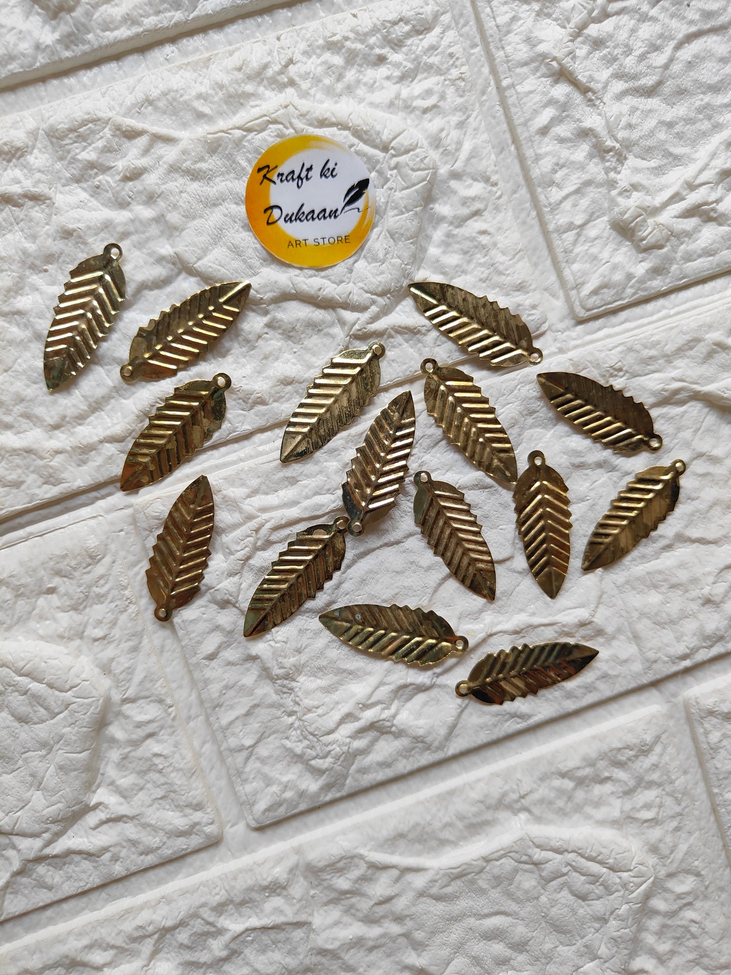Metal Leaf A9 Pack of 100 - Kraft ki Dukaan
