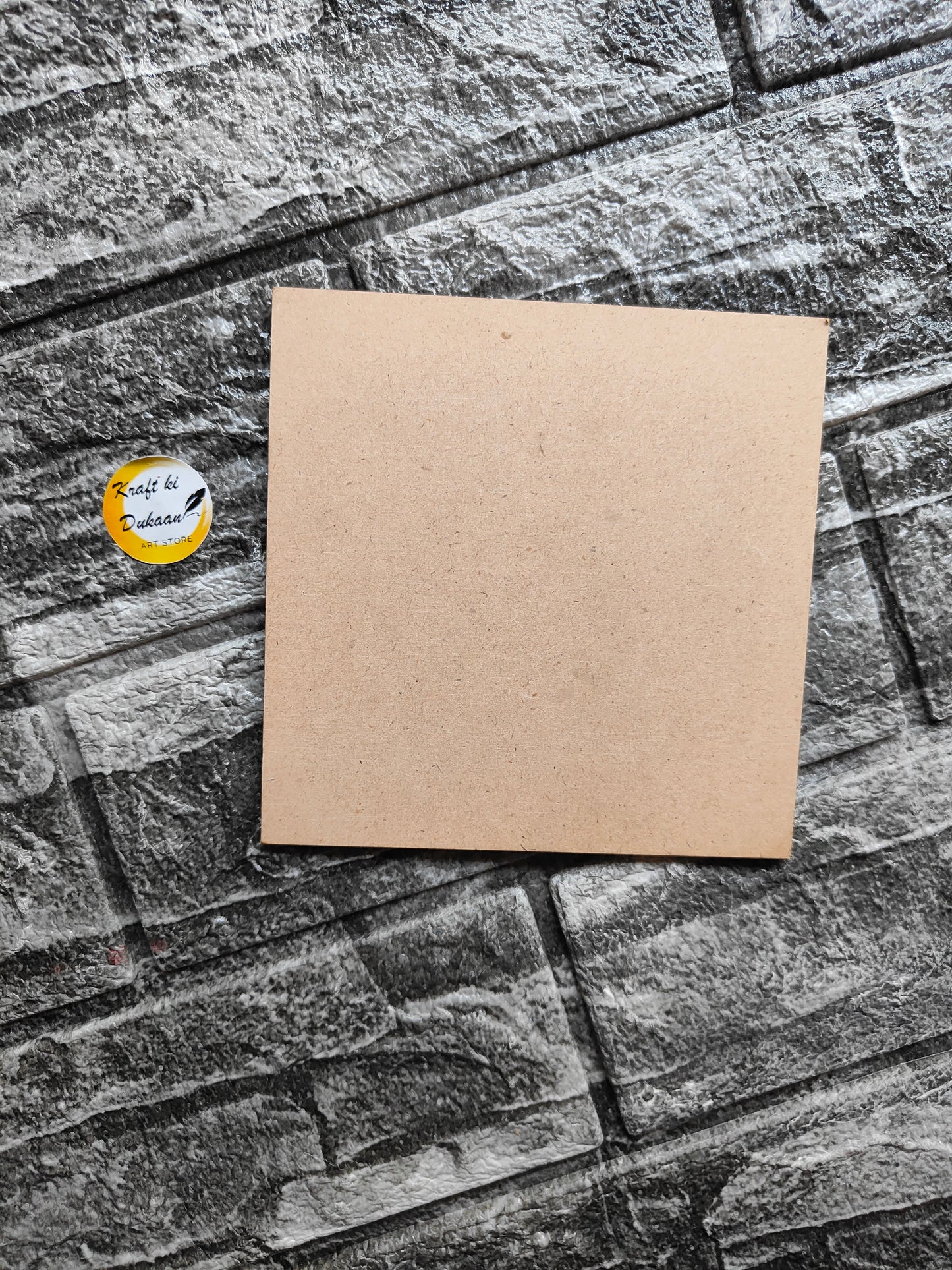 Square MDF Base - Kraft ki Dukaan