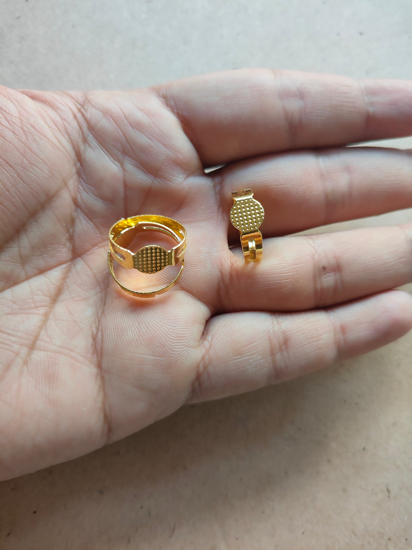 Metal Ring Base Pack of 25 - Kraft ki Dukaan