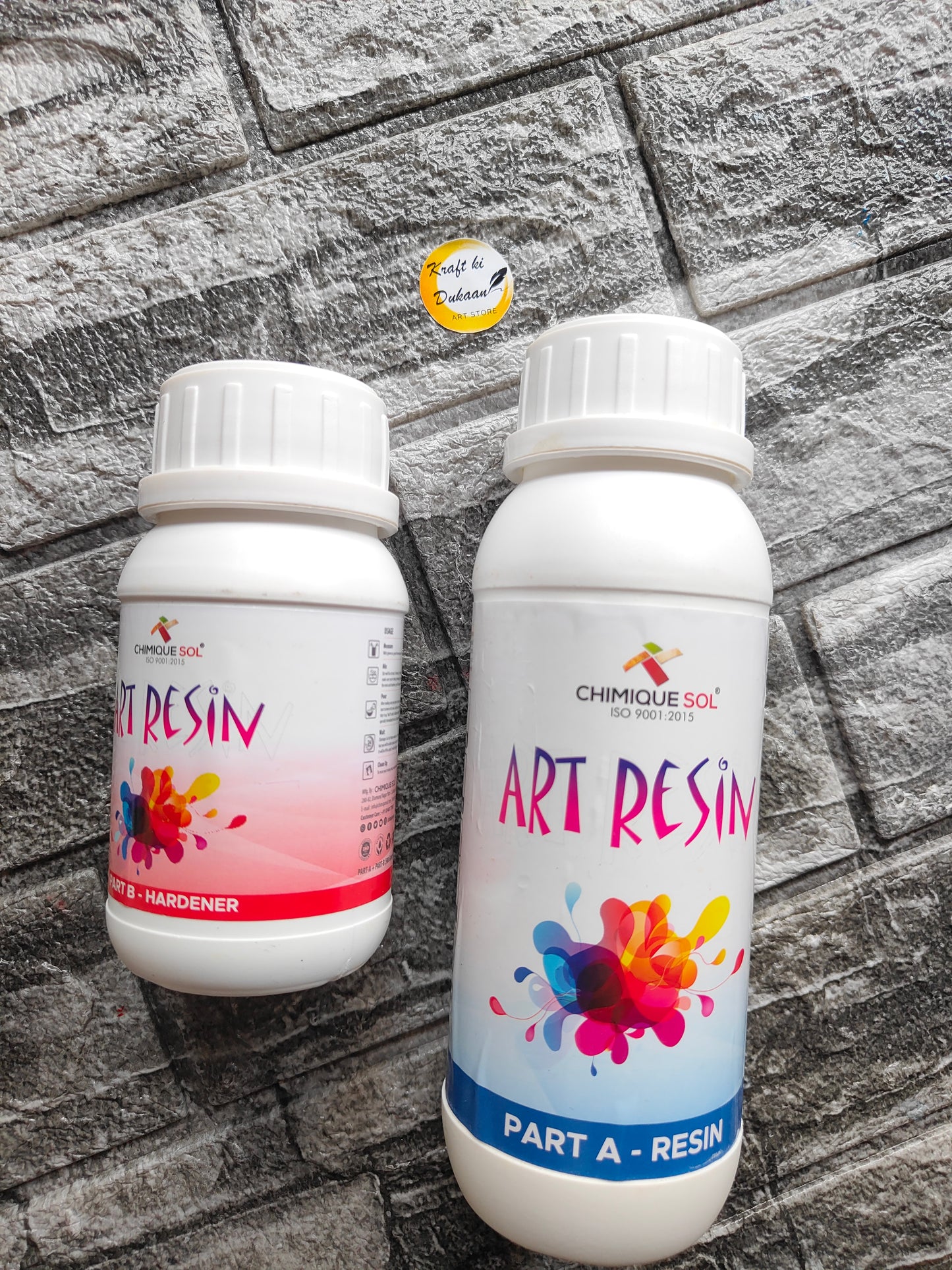 Epoxy Resin and Hardener Set 2:1 750GM - Kraft ki Dukaan