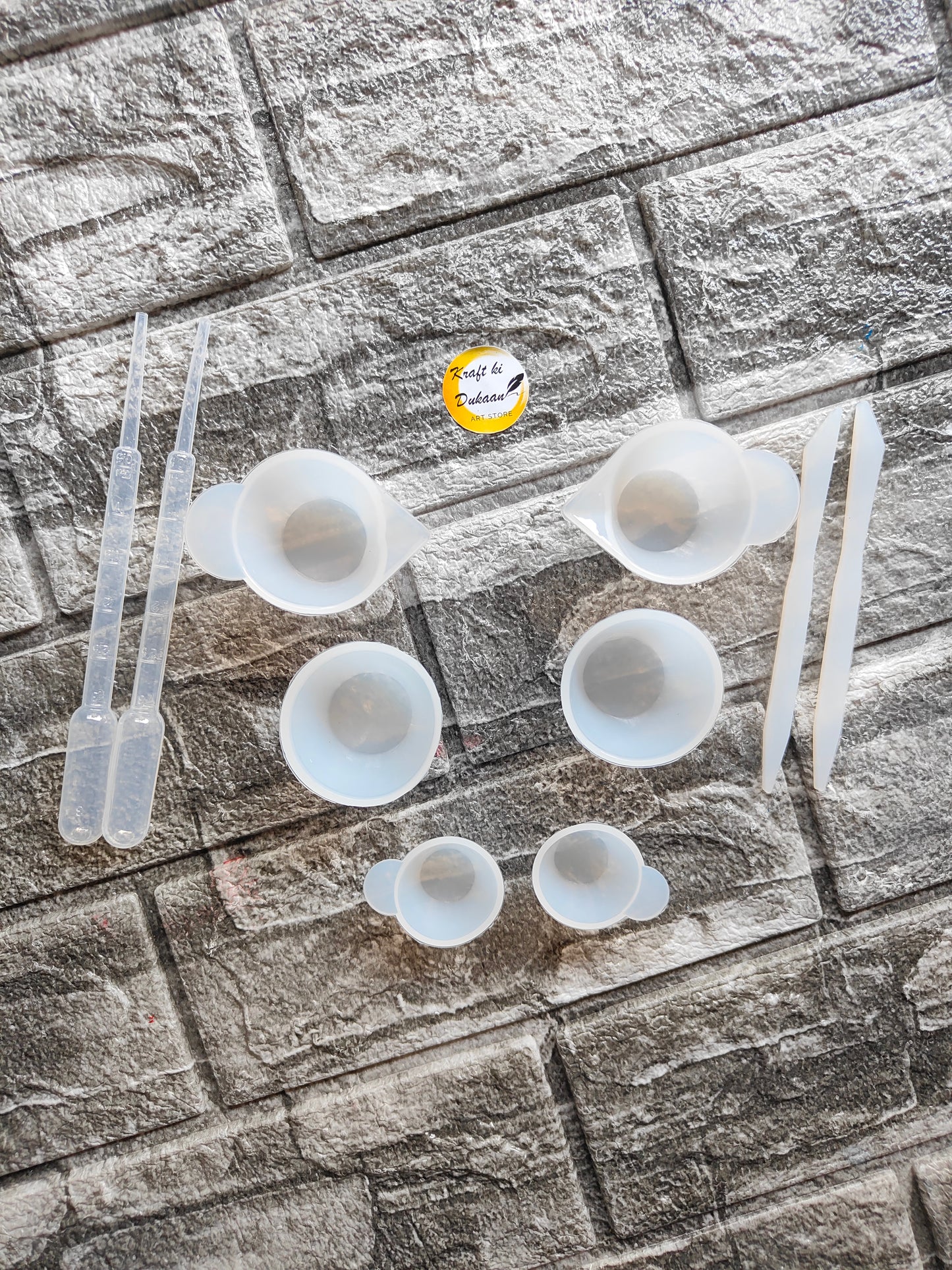 Small Mixing Cup Kit A - Kraft ki Dukaan