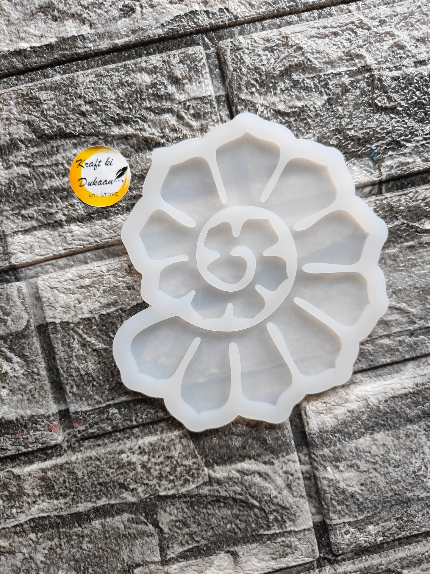 Spiral Flower Mould - Kraft ki Dukaan