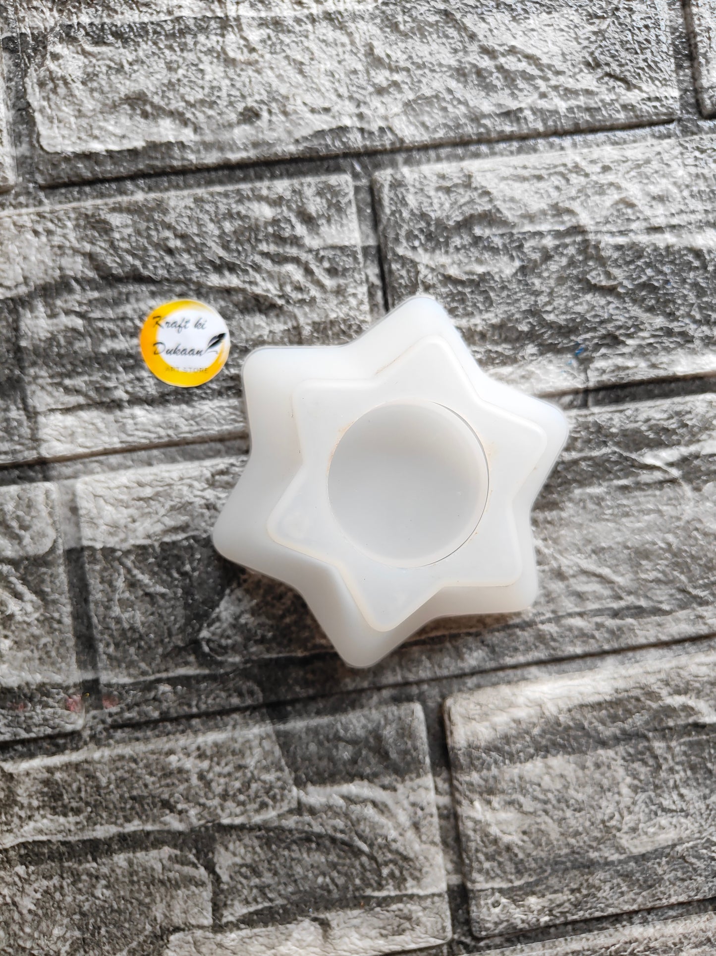 Star T-Light Mould - Kraft ki Dukaan
