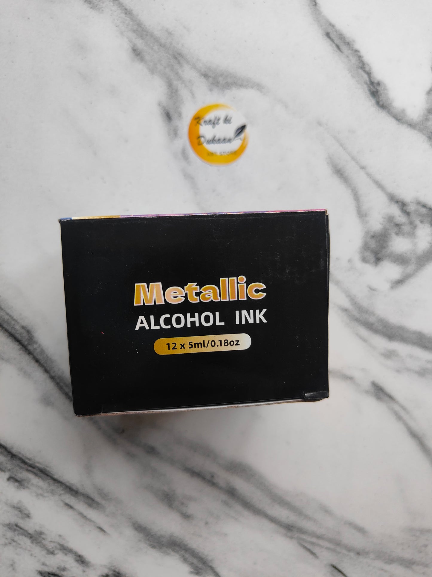 Metallic Alcoholic Ink set of 12