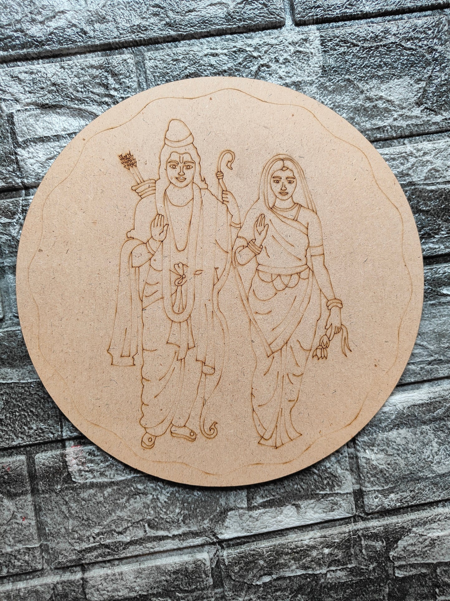 10" Pre-Marked MDF A7 - Kraft ki Dukaan