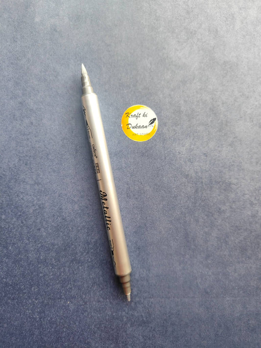 Metallic Double Sided Twin Tip Marker