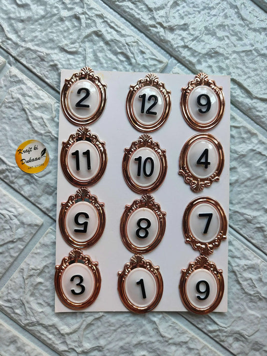 acrylic-english-numbers-rose-gold-framed-2-3-4-9-10-12
