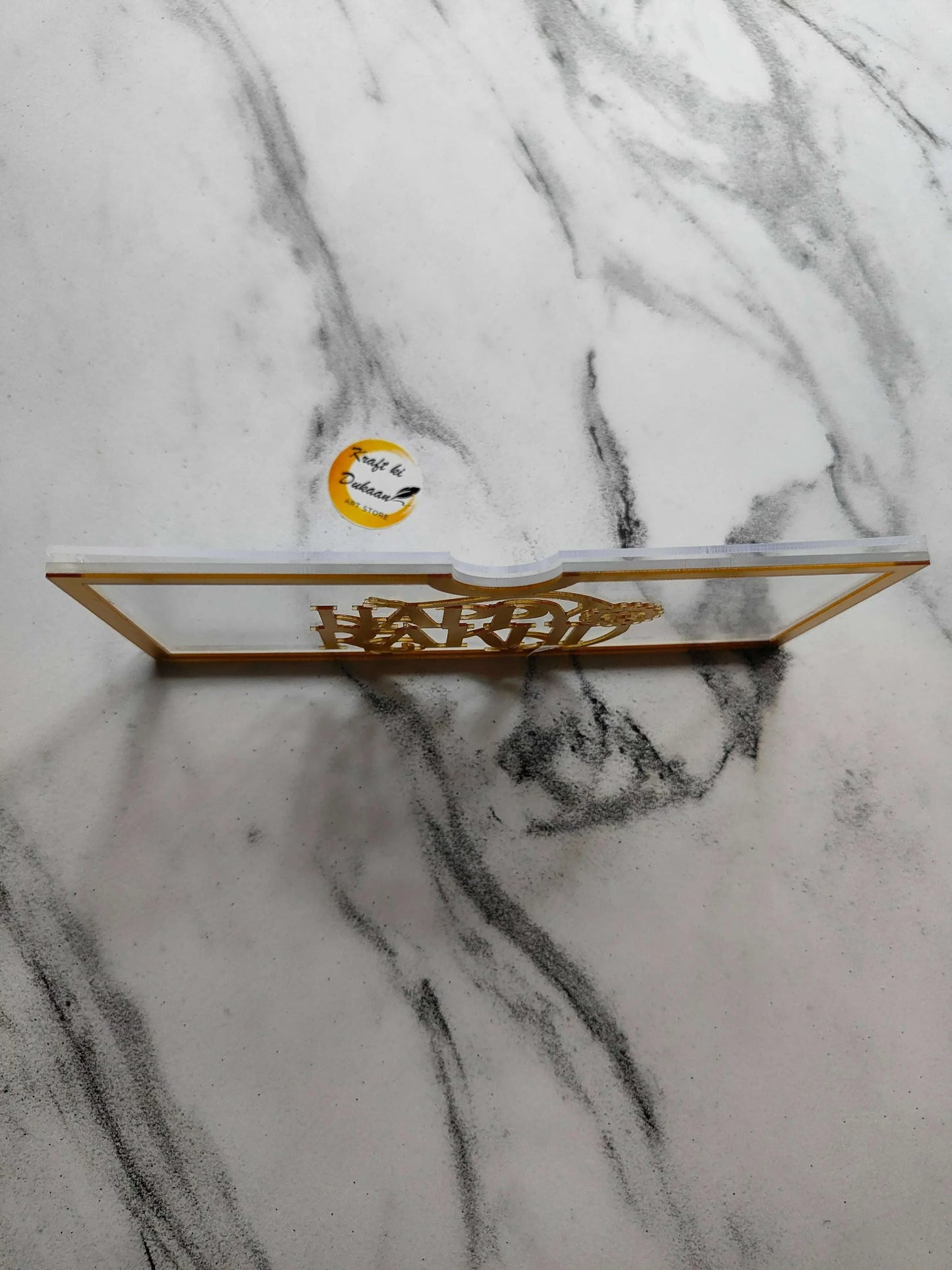 acrylic-golden-rakhi-envelope-simple-design