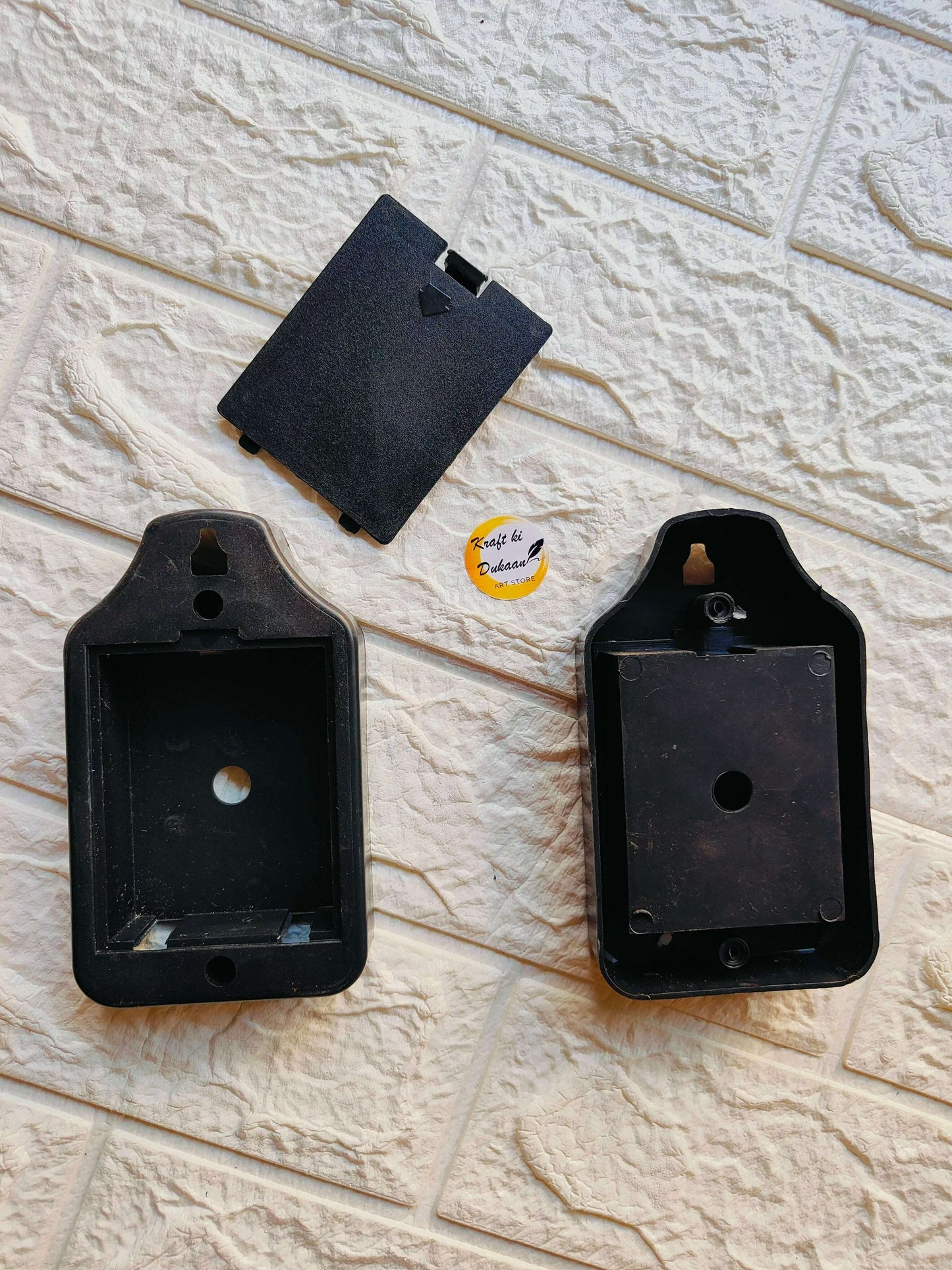 clock-machine-hanging-cover-black-plastic-case