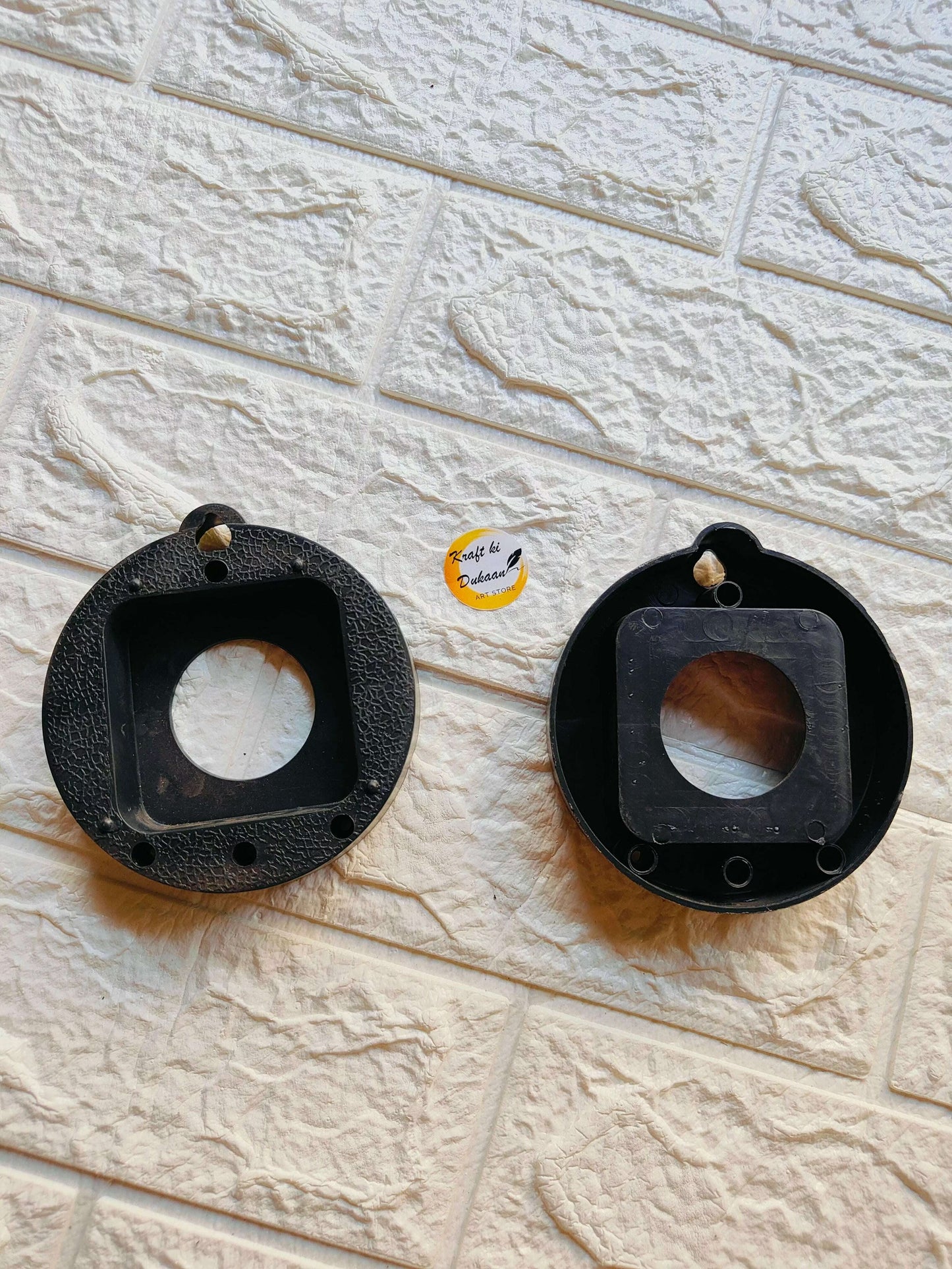 clock-machine-hanging-cover-black-plastic-parts