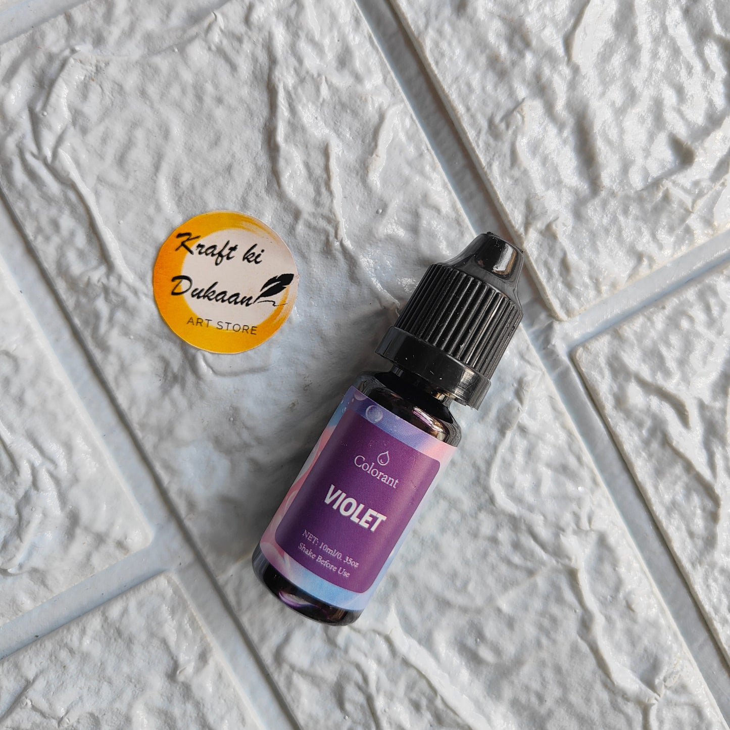 Violet resin pigment colorant from Kraft ki Dukaan for vibrant resin art projects