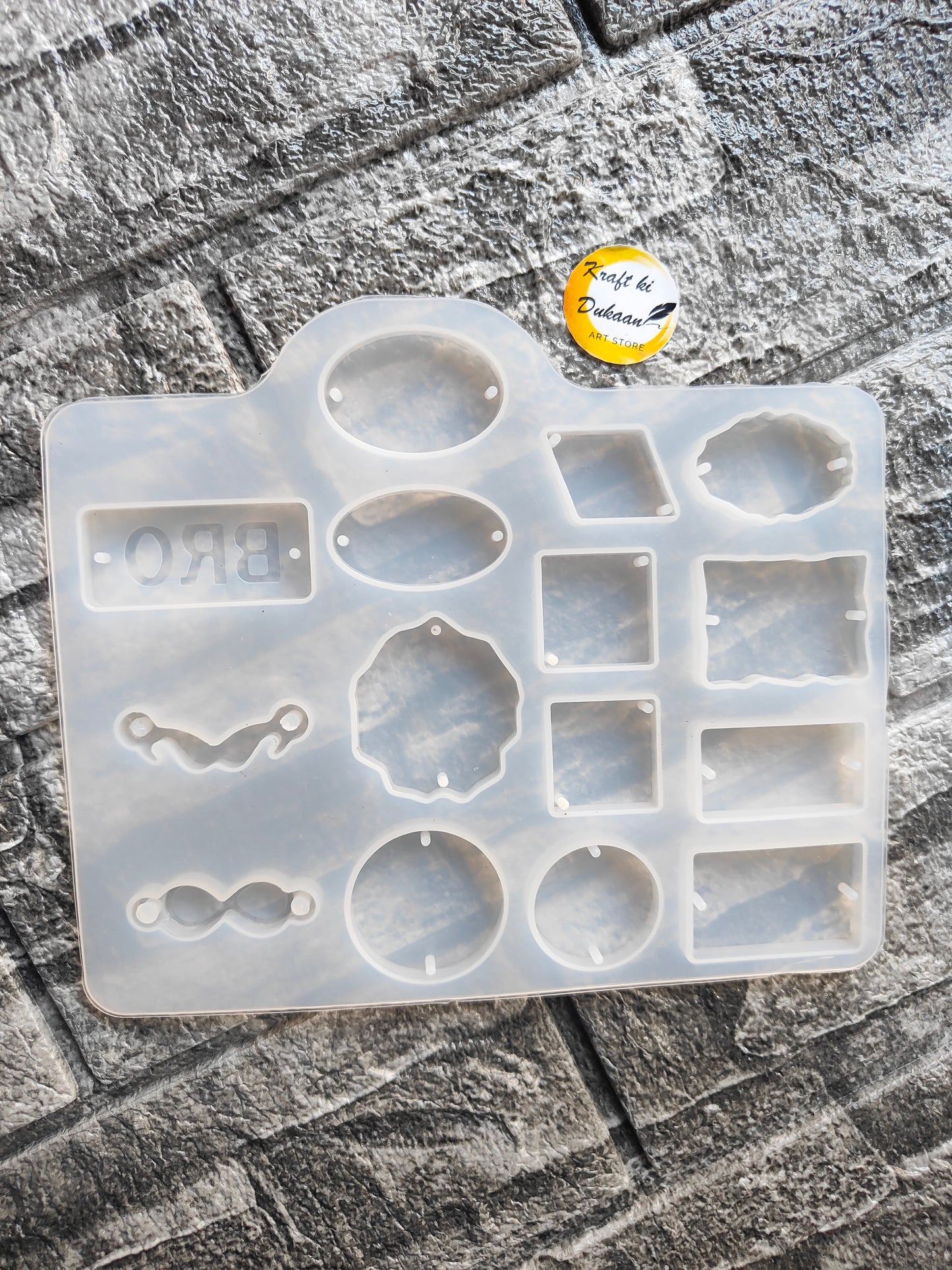 Rakhi making mould with various shapes for creative DIY craft projects by Kraft ki Dukaan