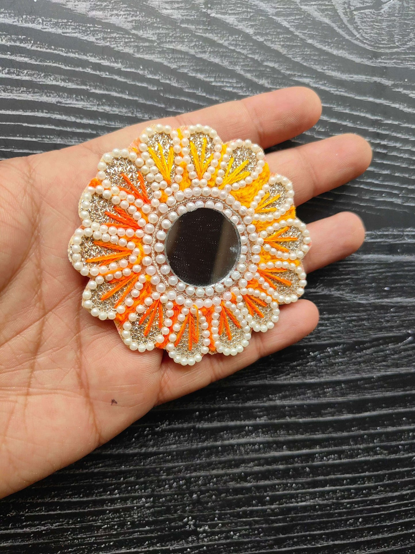 decorative-mirror-patch-flower-design-orange-pearl