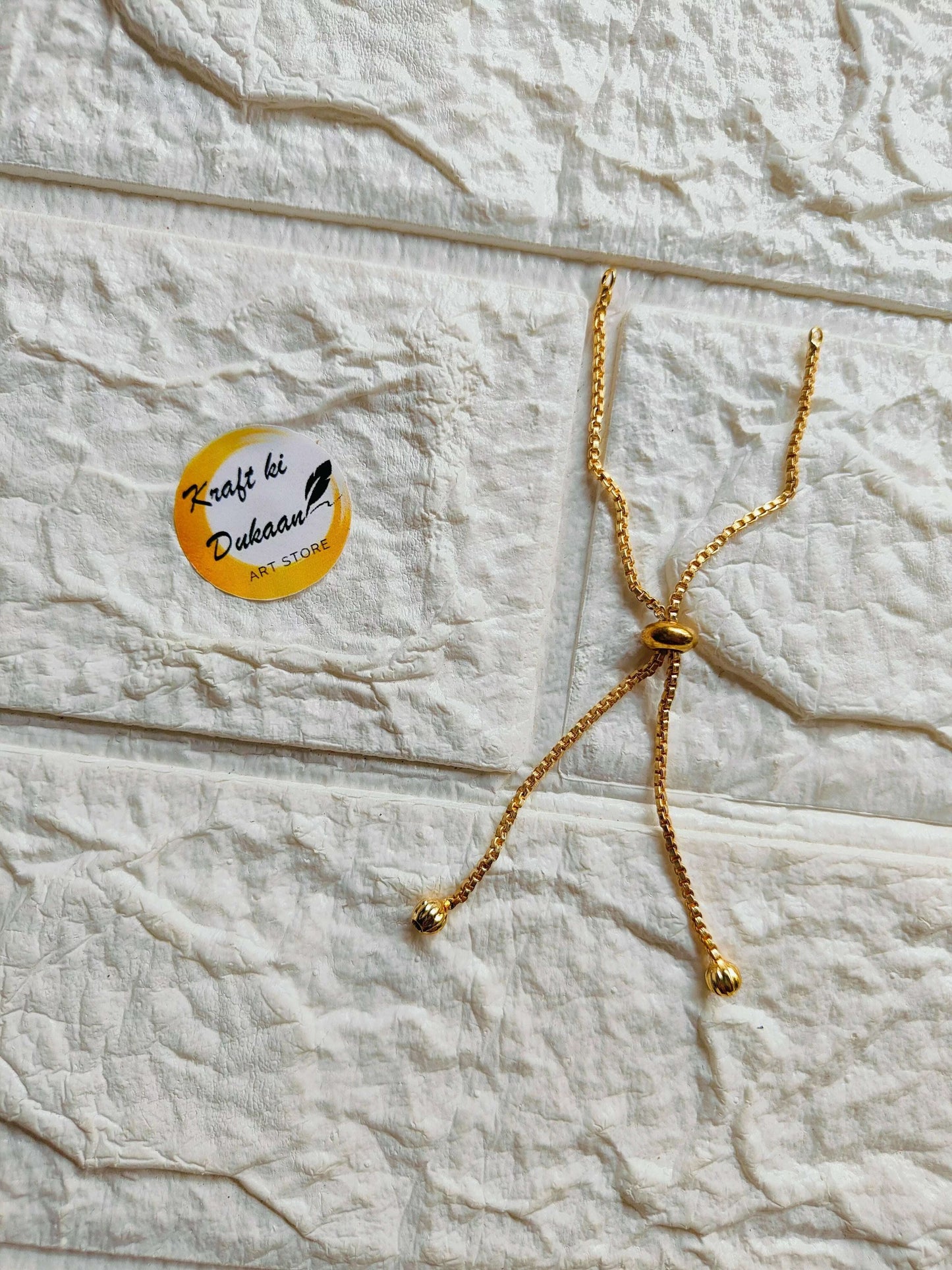 jewelry-adjustable-bracelet-chain-gold-tone-simple-design