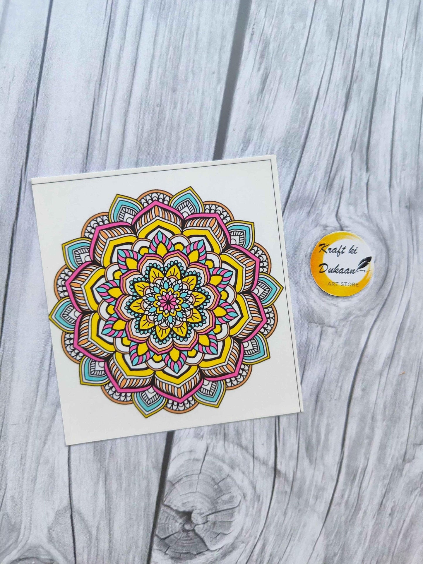 Mini Colour Sticker Sheet I3