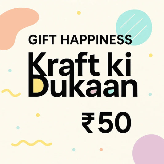 Kraft ki Dukaan Gift Card ₹50