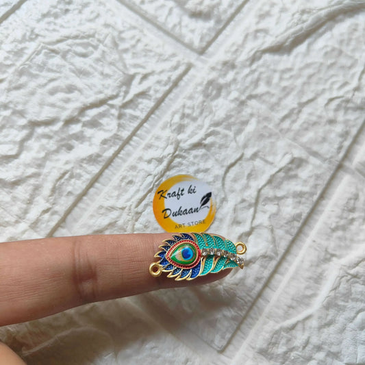 kraft-ki-dukaan-metal-charms-for-jewelry-making-peacock-feather-1