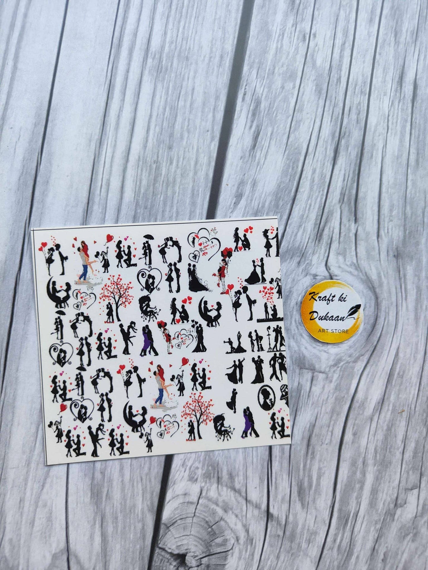 Mini Sticker Sheet for Keychain H3