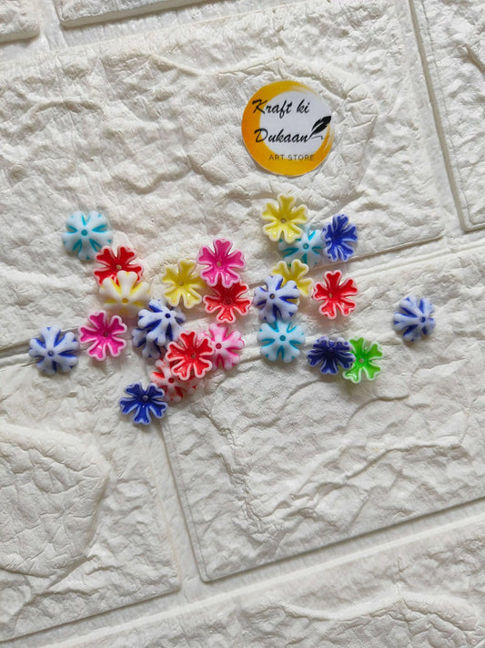 kraft-ki-dukaan-plastic-flower-beads-for-crafts-layed-out-multicolor