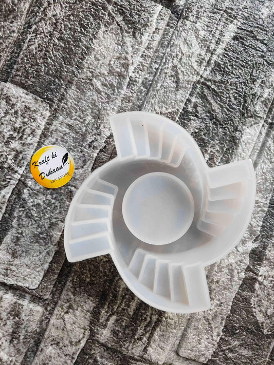 kraft-ki-dukaan-resin-stairs-t-light-holder-mold-angled-view