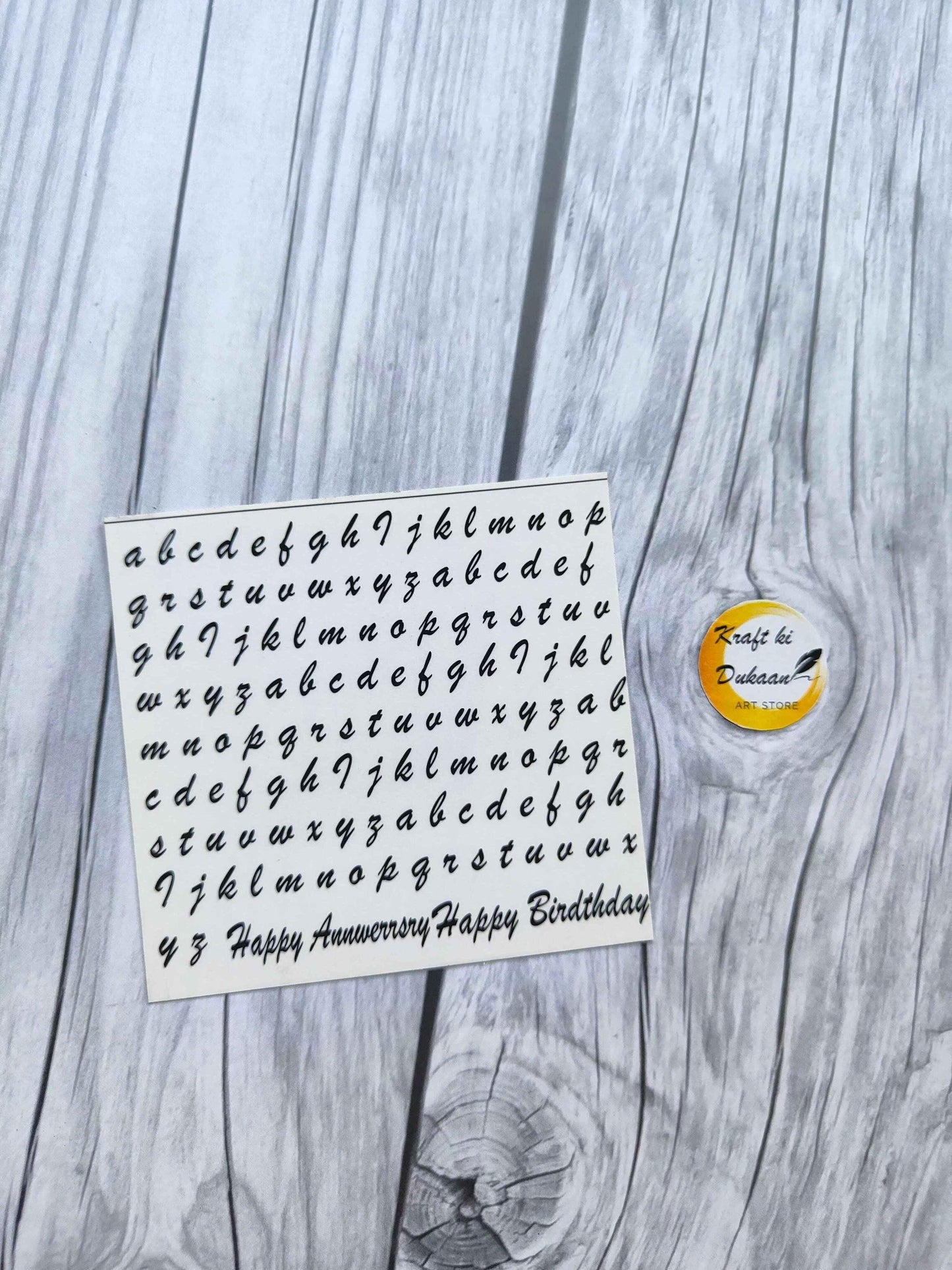 Mini Sticker Sheet for Keychain H4