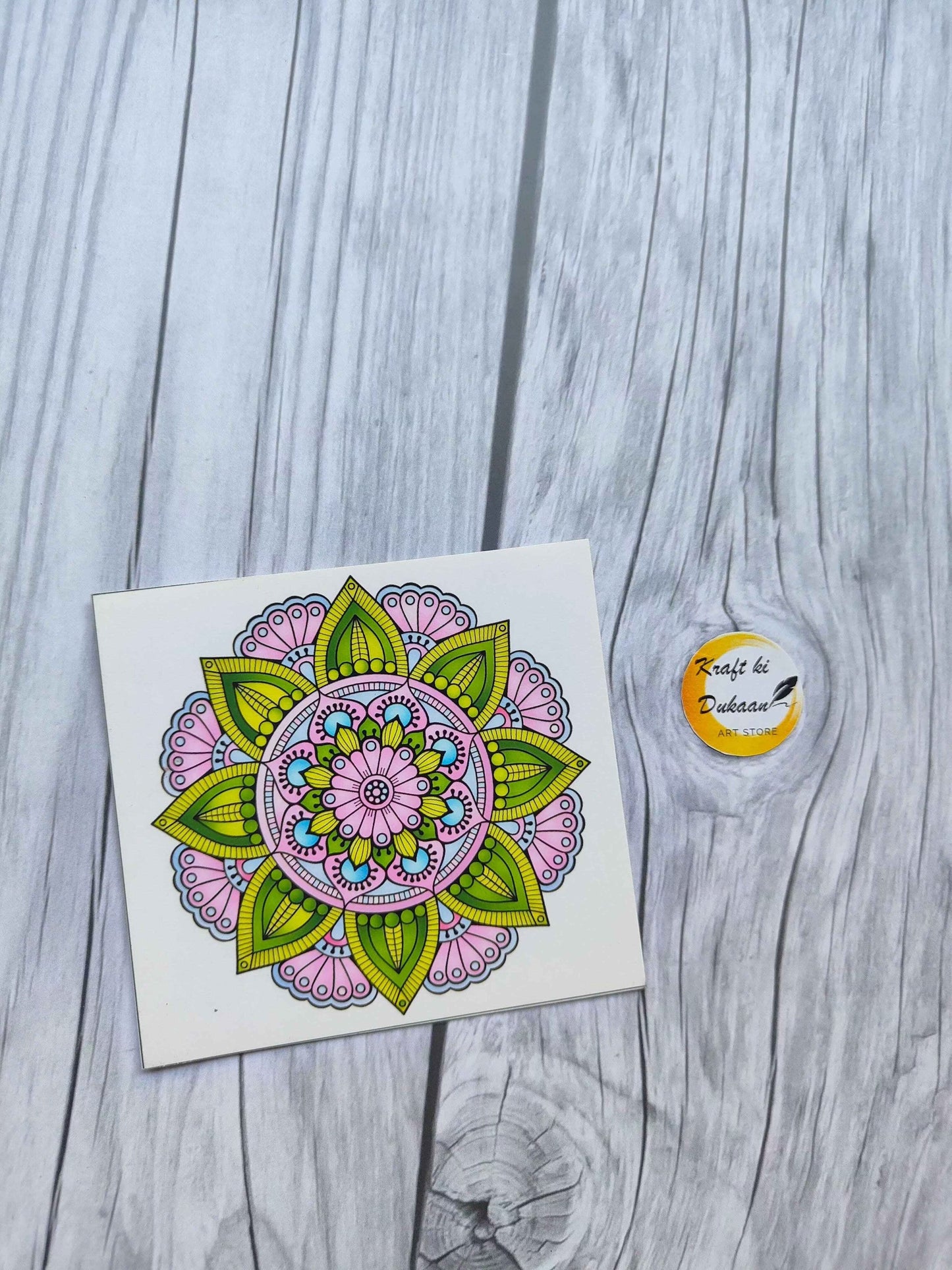 Mini Colour Sticker Sheet I4