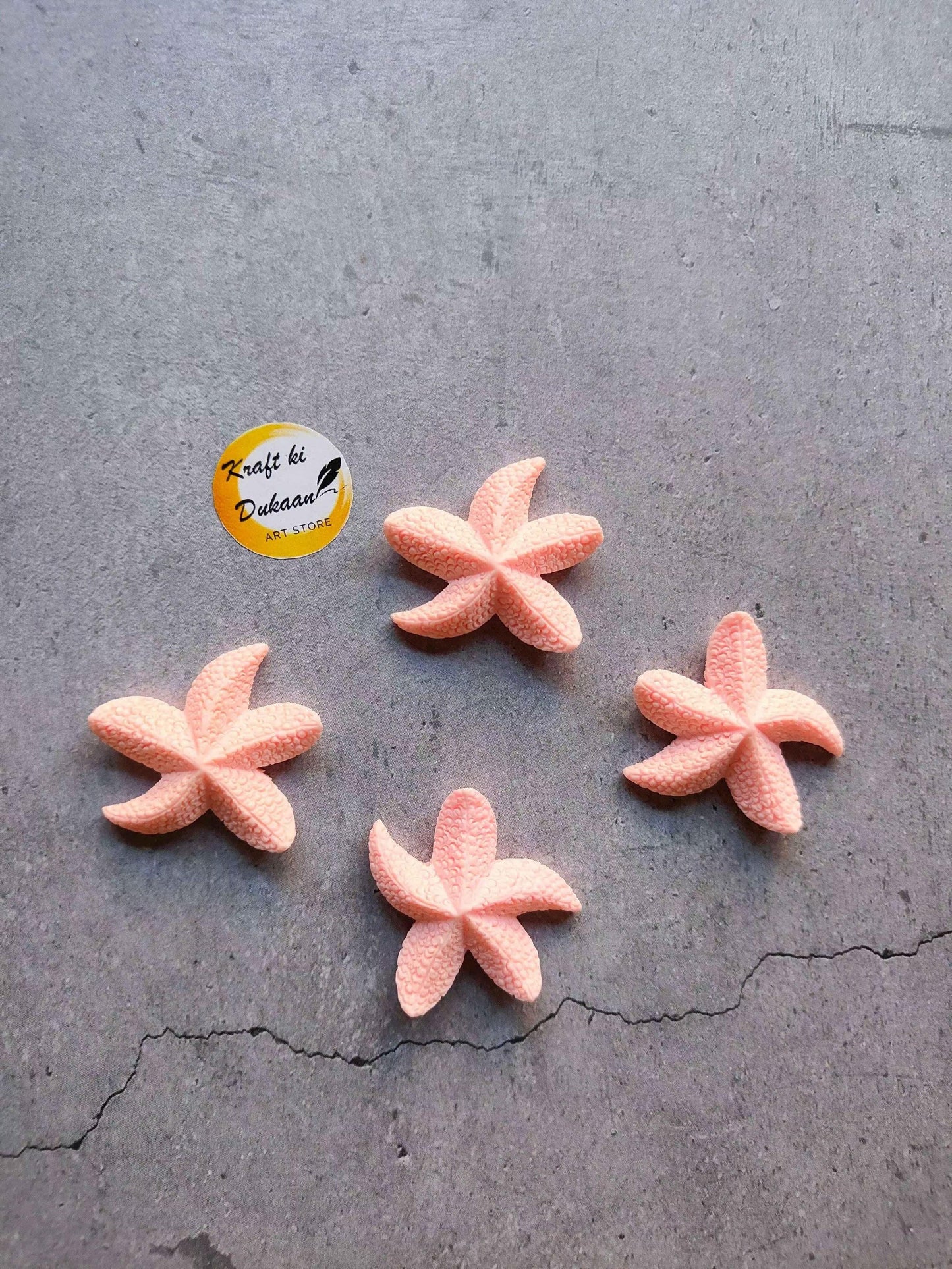 Miniature Model A20 pink star flowers, five-piece set