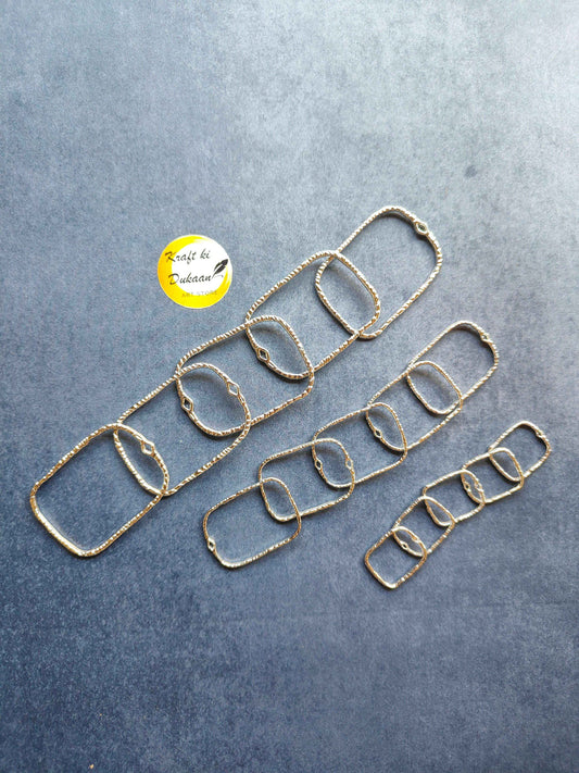 Bezels Designer Mix Rectangle Shape