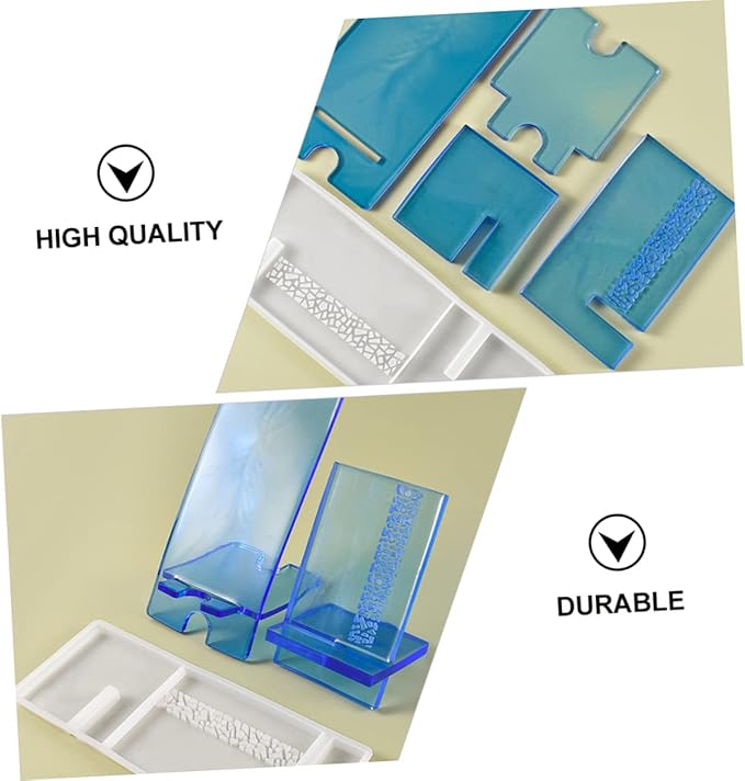 Kraft ki Dukaan resin mobile phone stand mould set with high quality and durable silicone material