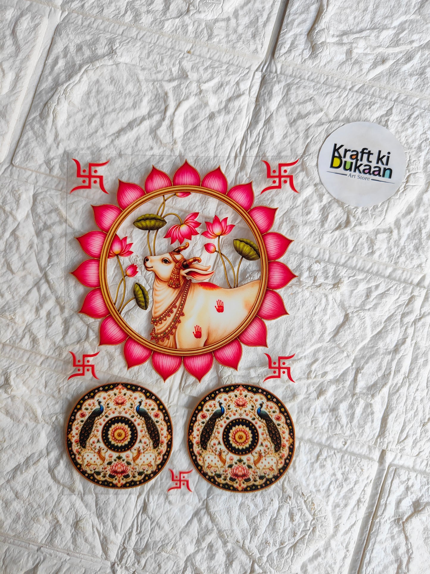 UV DTF Peel off sticker sheet J401