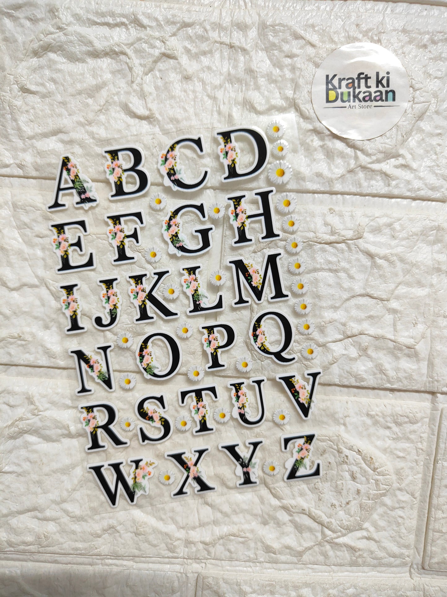 UV DTF Peel off sticker sheet J446