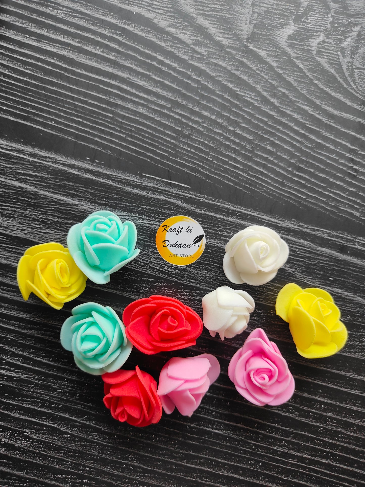 Foam Flowers pack of 50