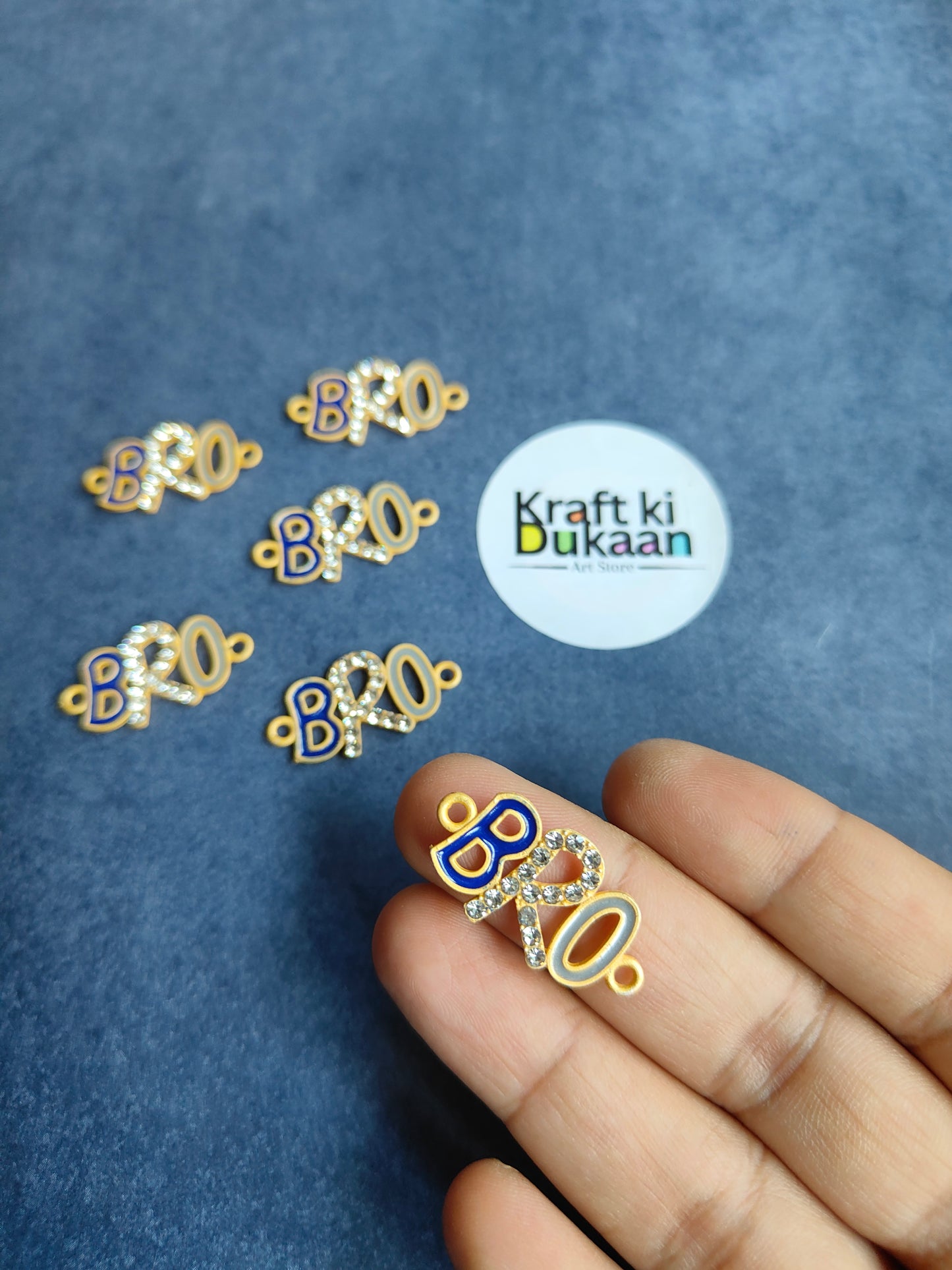 Rakhi Bracelet Pendant Pack of 6 - R15